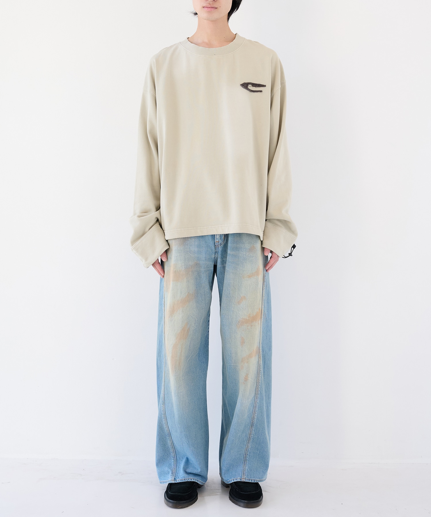 別注 CPG LOGO FADE SWEAT CREW CPG