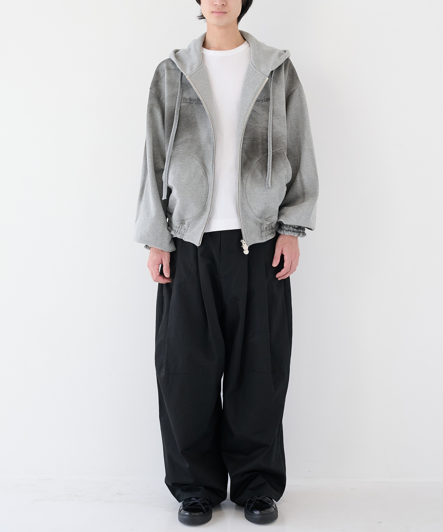 別注 ORDINARY OLD STYLE ZIP HOODIE SHINYAKOZUKA