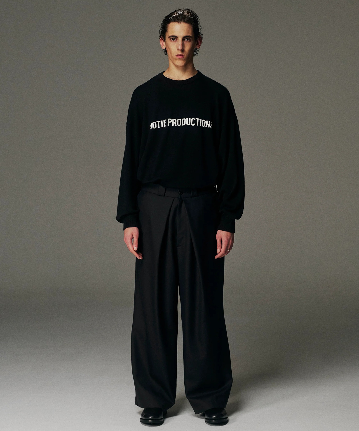 Intarsia Crew Sweater COOTIE PRODUCTIONS