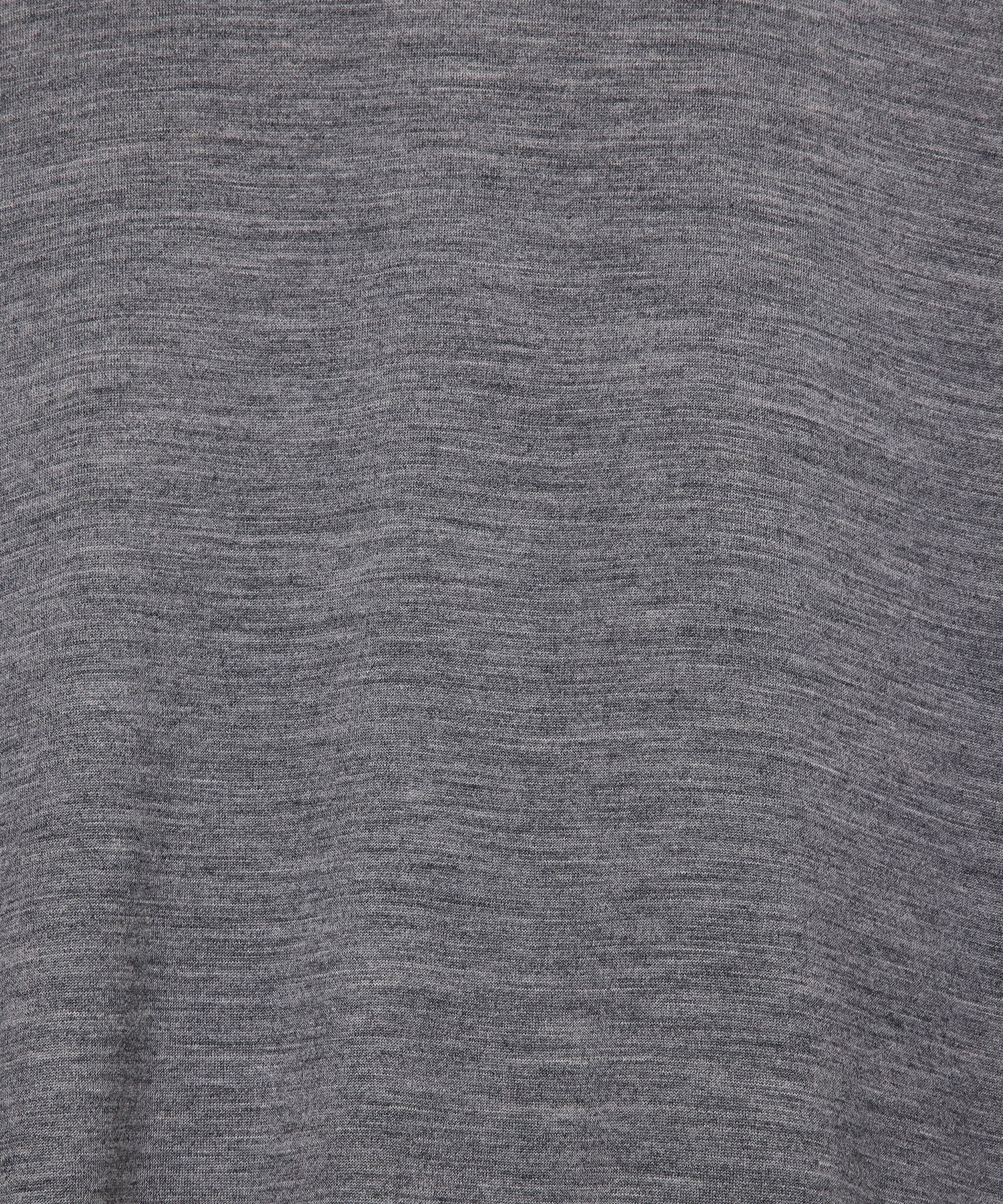 ウォッシャブルウール天竺 / 2ボタンポロL/S Tee MARKAWARE/marka