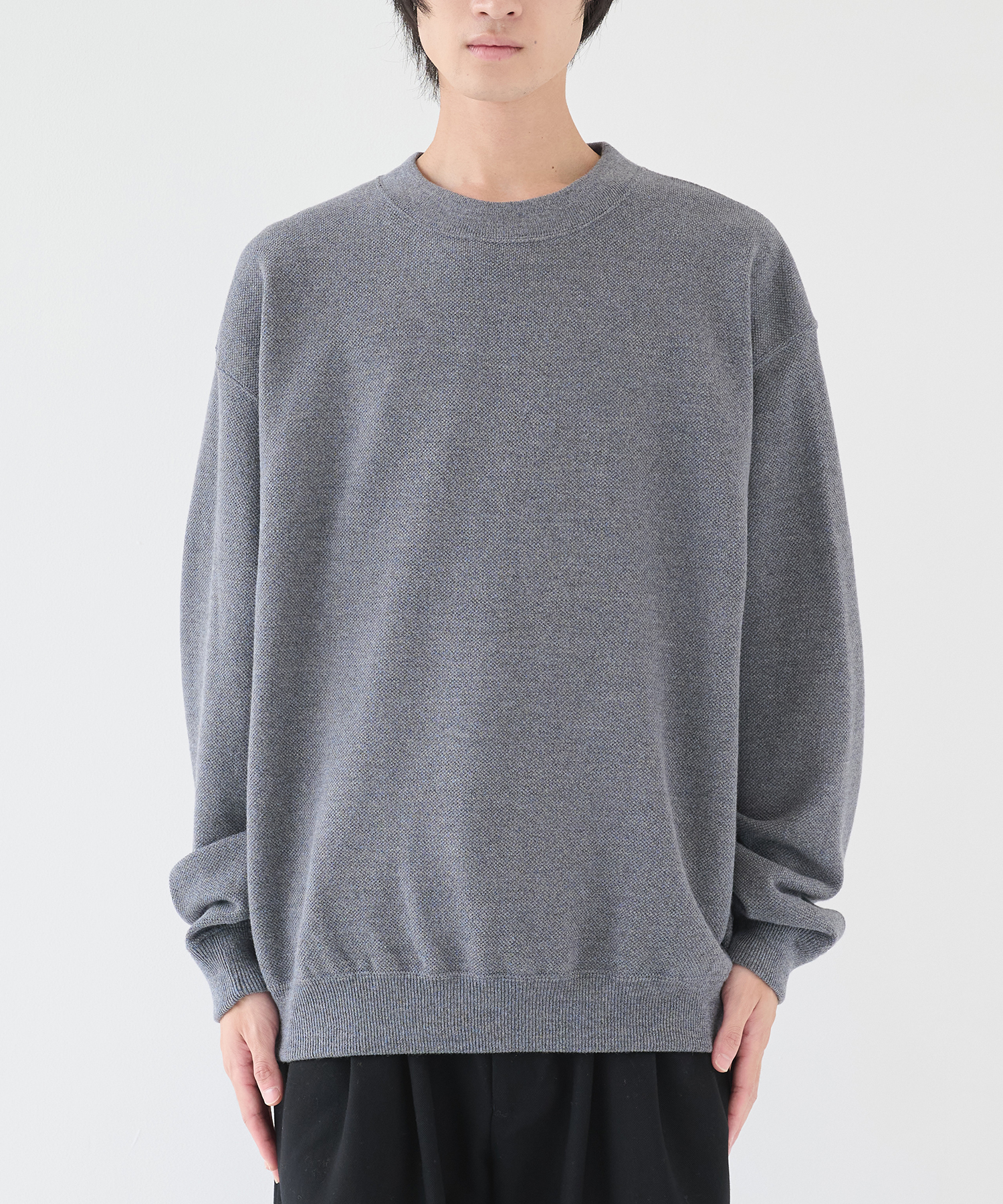 Co/Wo Moss Stitch P/O crepuscule