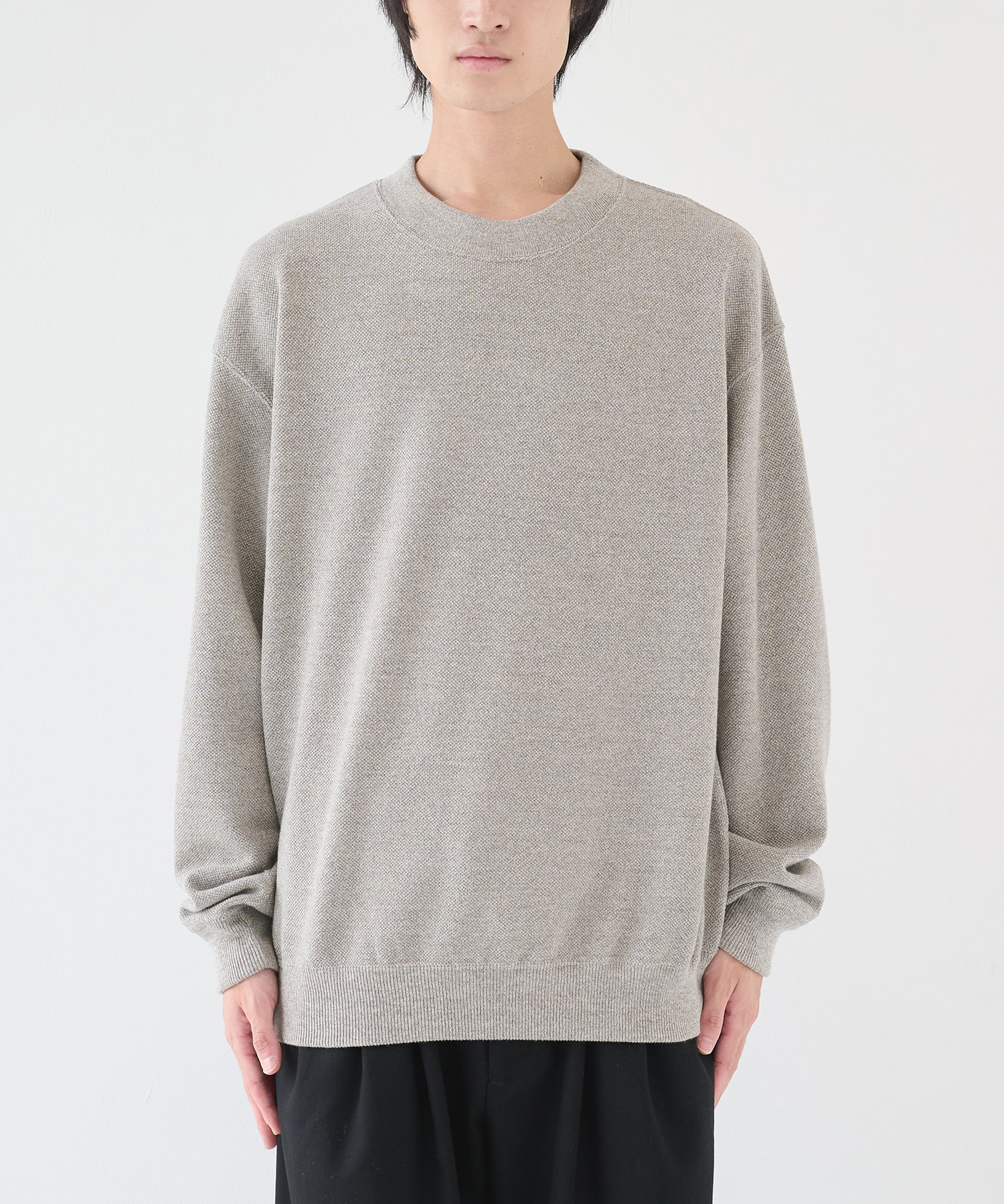 Co/Wo Moss Stitch P/O crepuscule