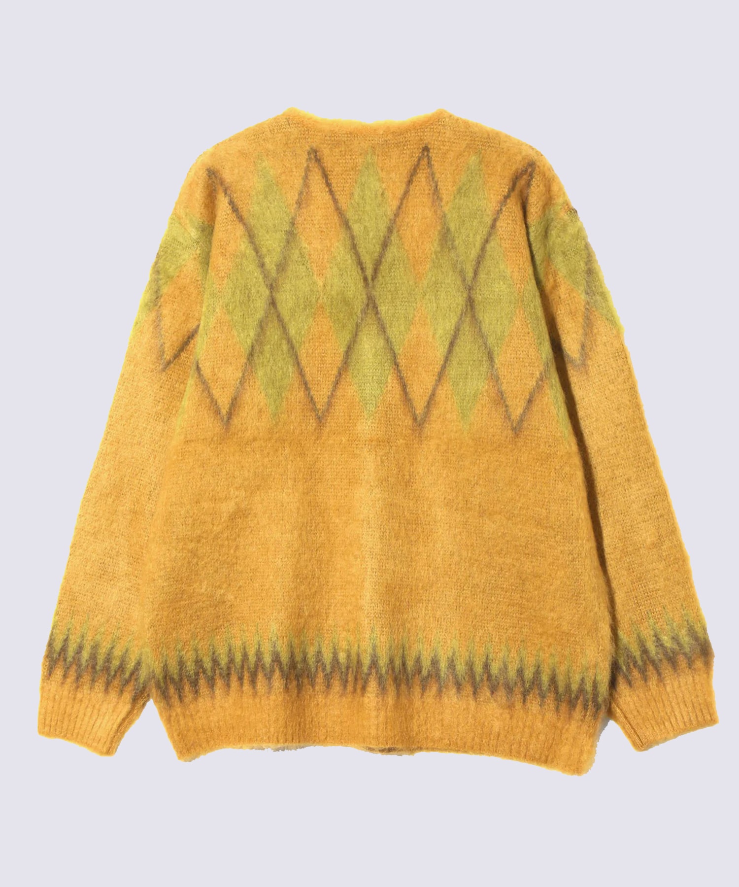 Mohair Cardigan - Argyle NEEDLES