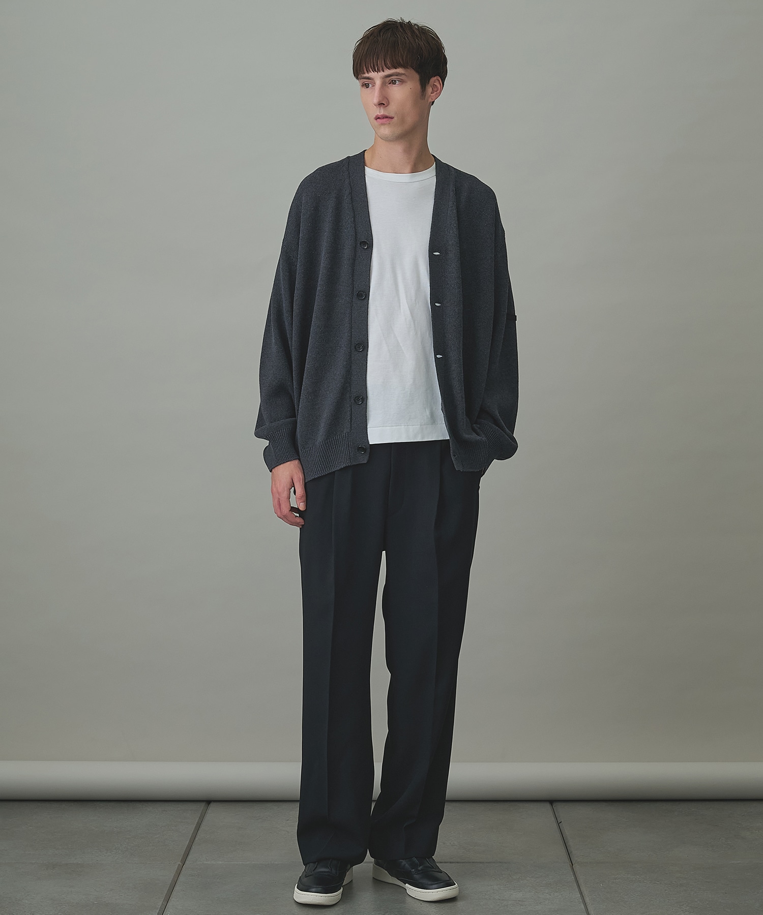 別注 LIGHT KNIT CARDIGAN N.HOOLYWOOD