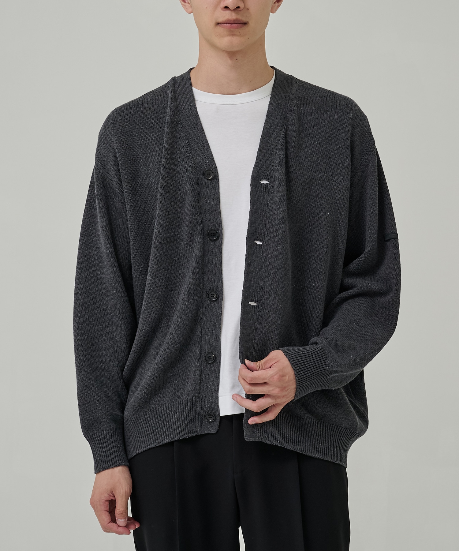 別注 LIGHT KNIT CARDIGAN N.HOOLYWOOD