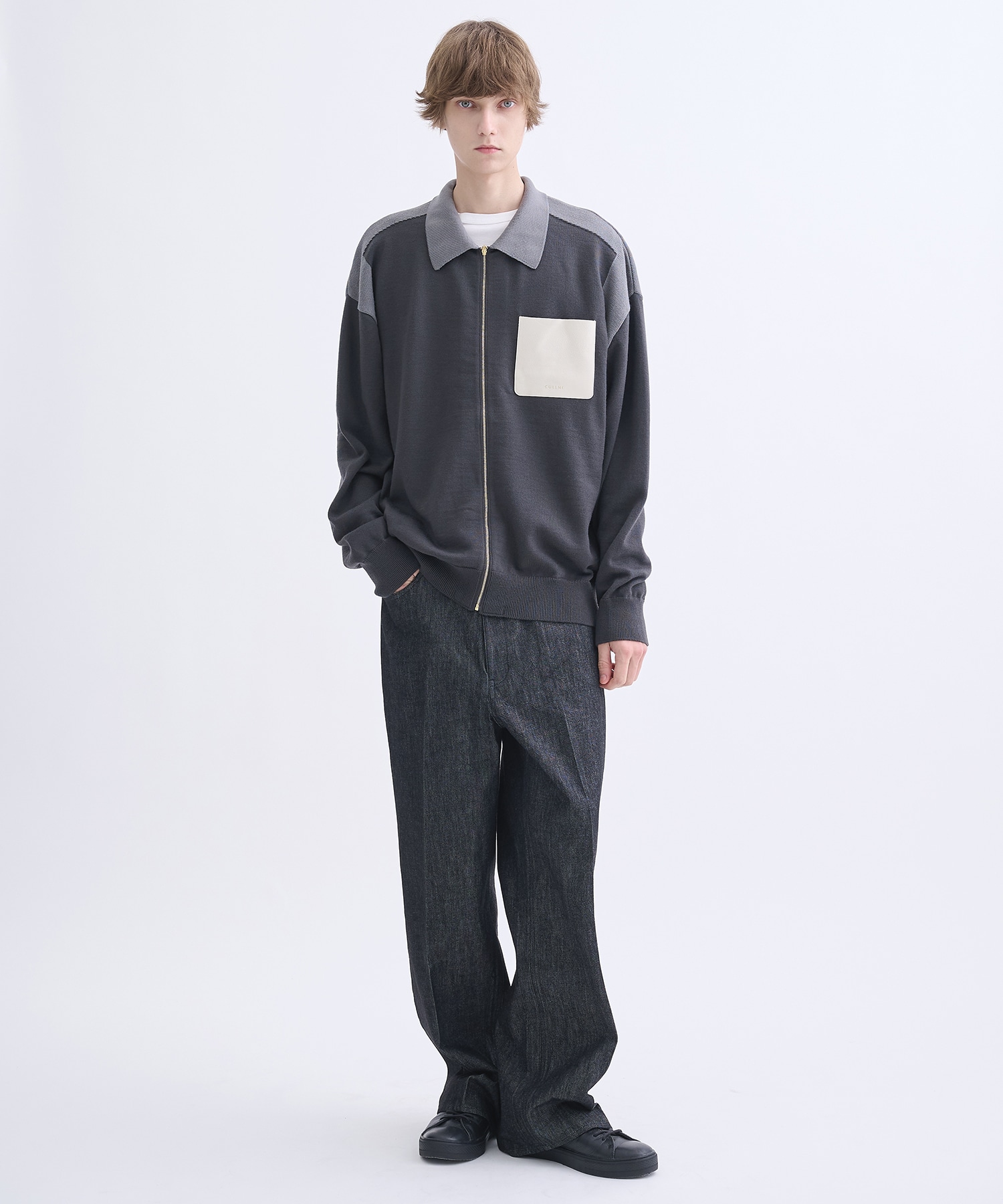 別注 Zip Knit Blouson CULLNI