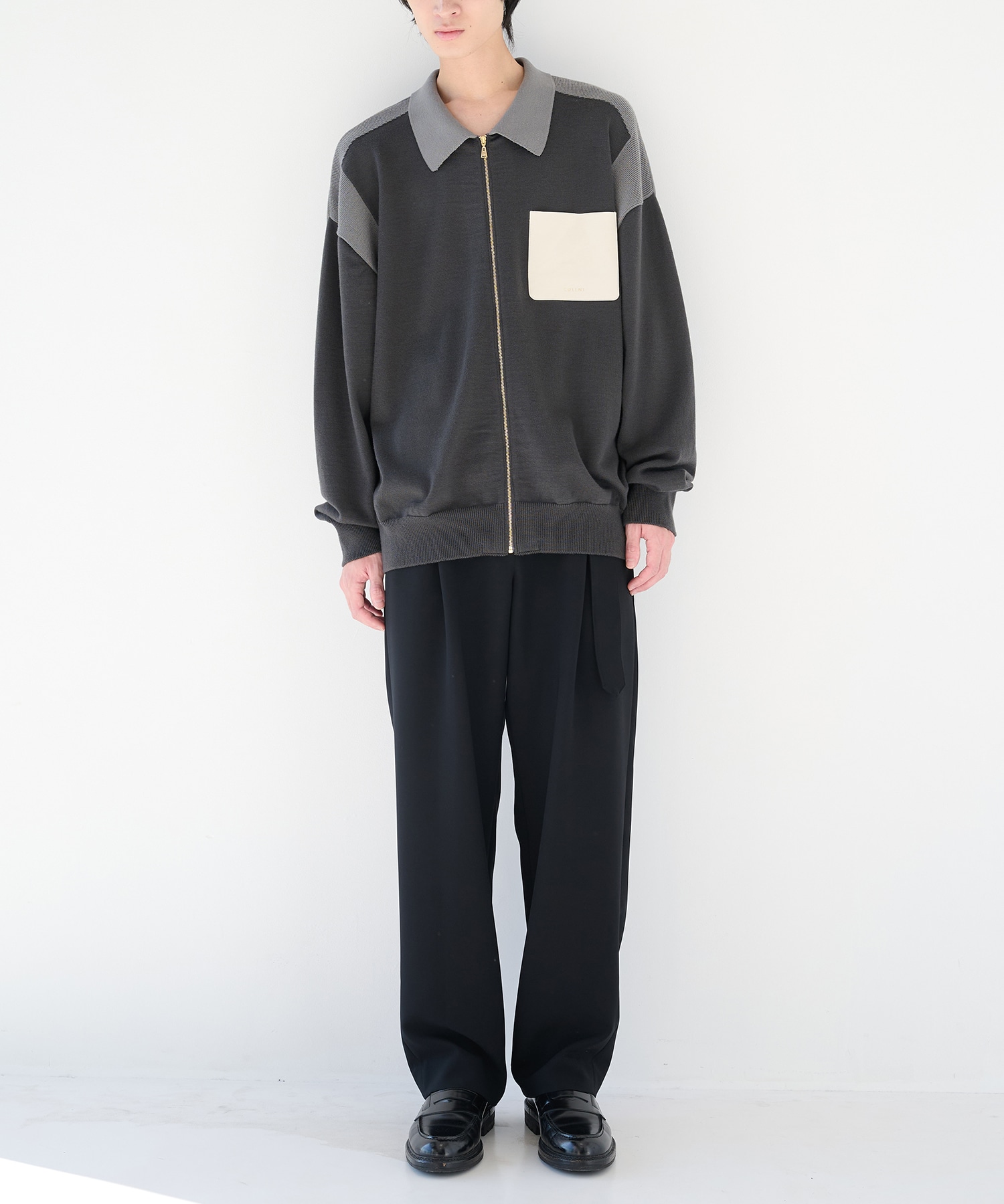 別注 Zip Knit Blouson CULLNI