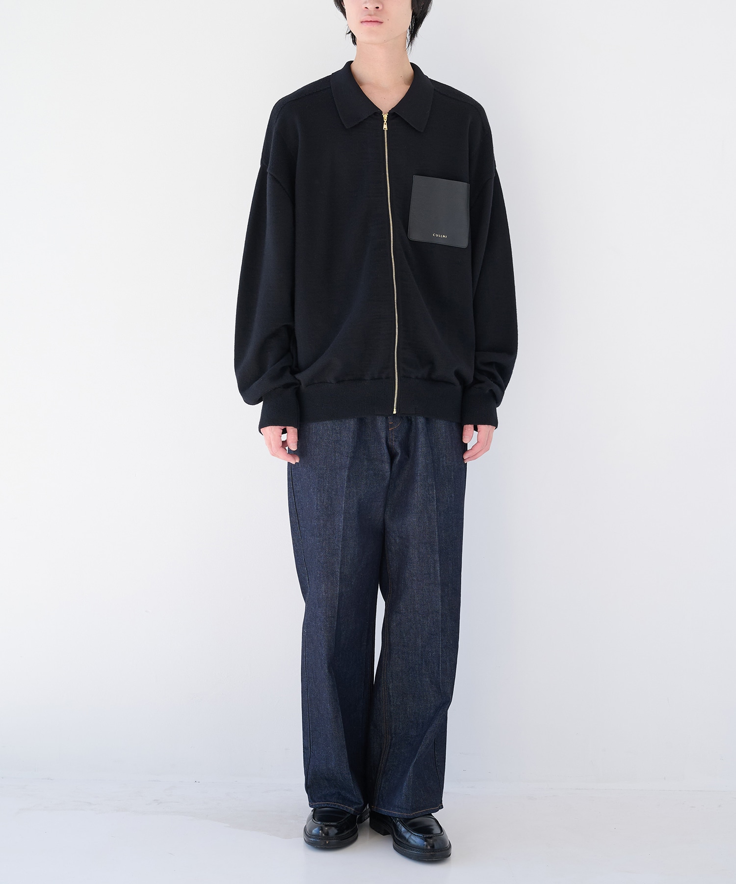 別注 Zip Knit Blouson CULLNI