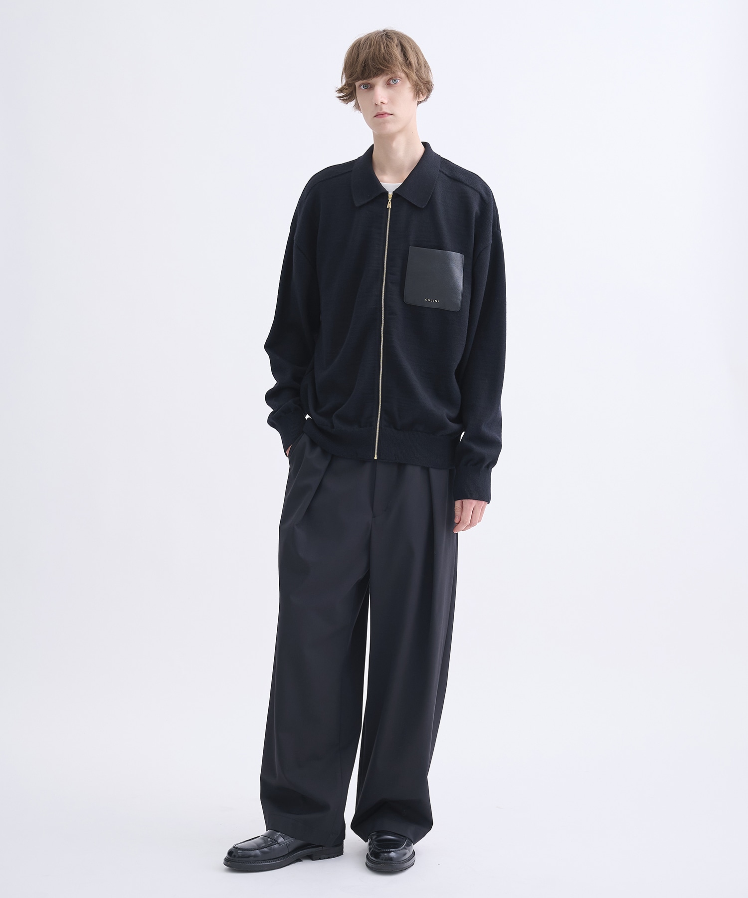 別注 Zip Knit Blouson CULLNI
