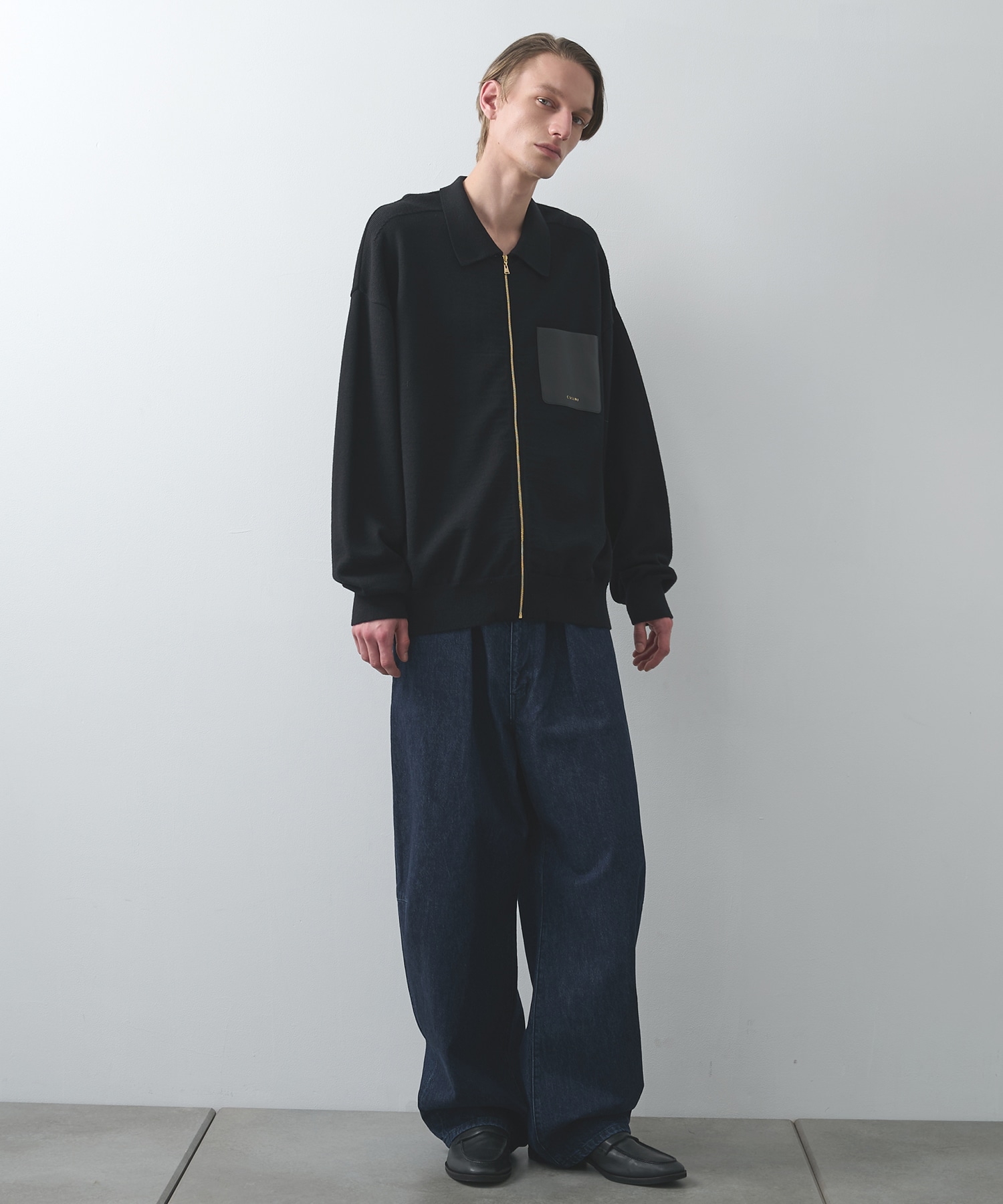 別注 Zip Knit Blouson CULLNI