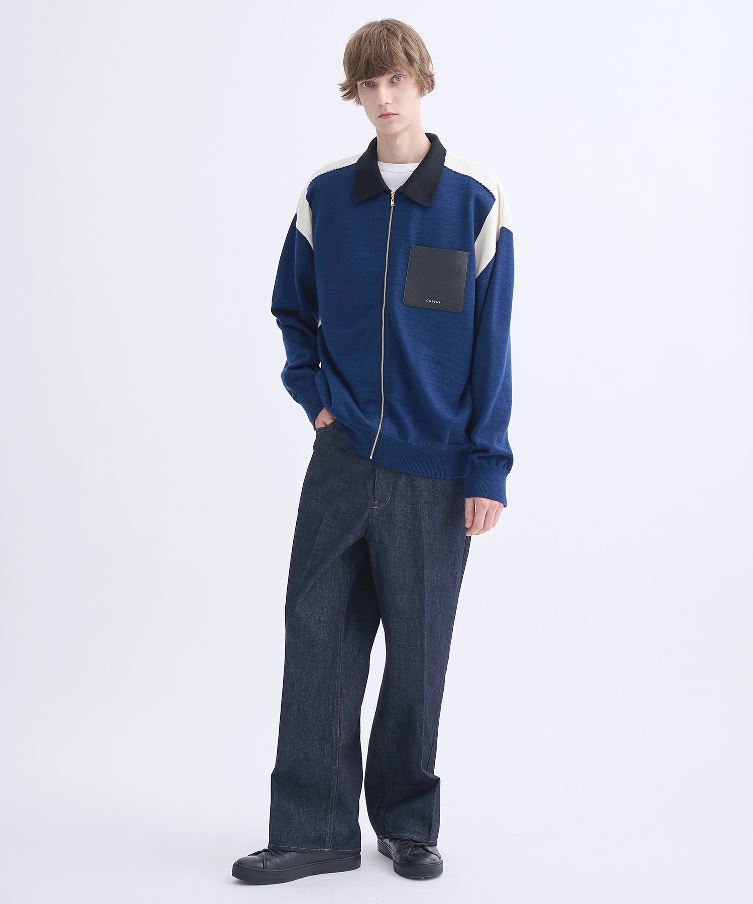 別注 Zip Knit Blouson CULLNI