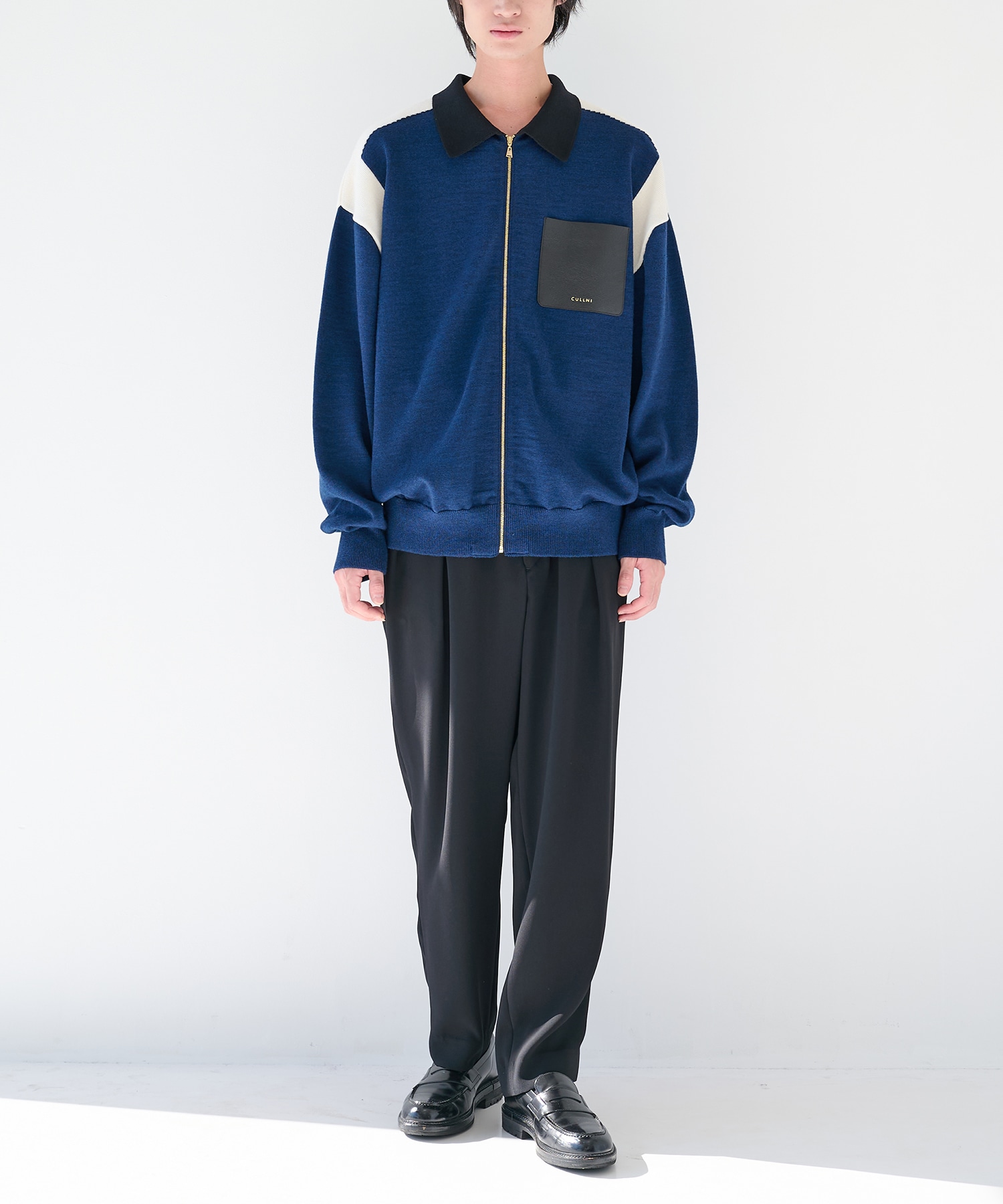 別注 Zip Knit Blouson CULLNI