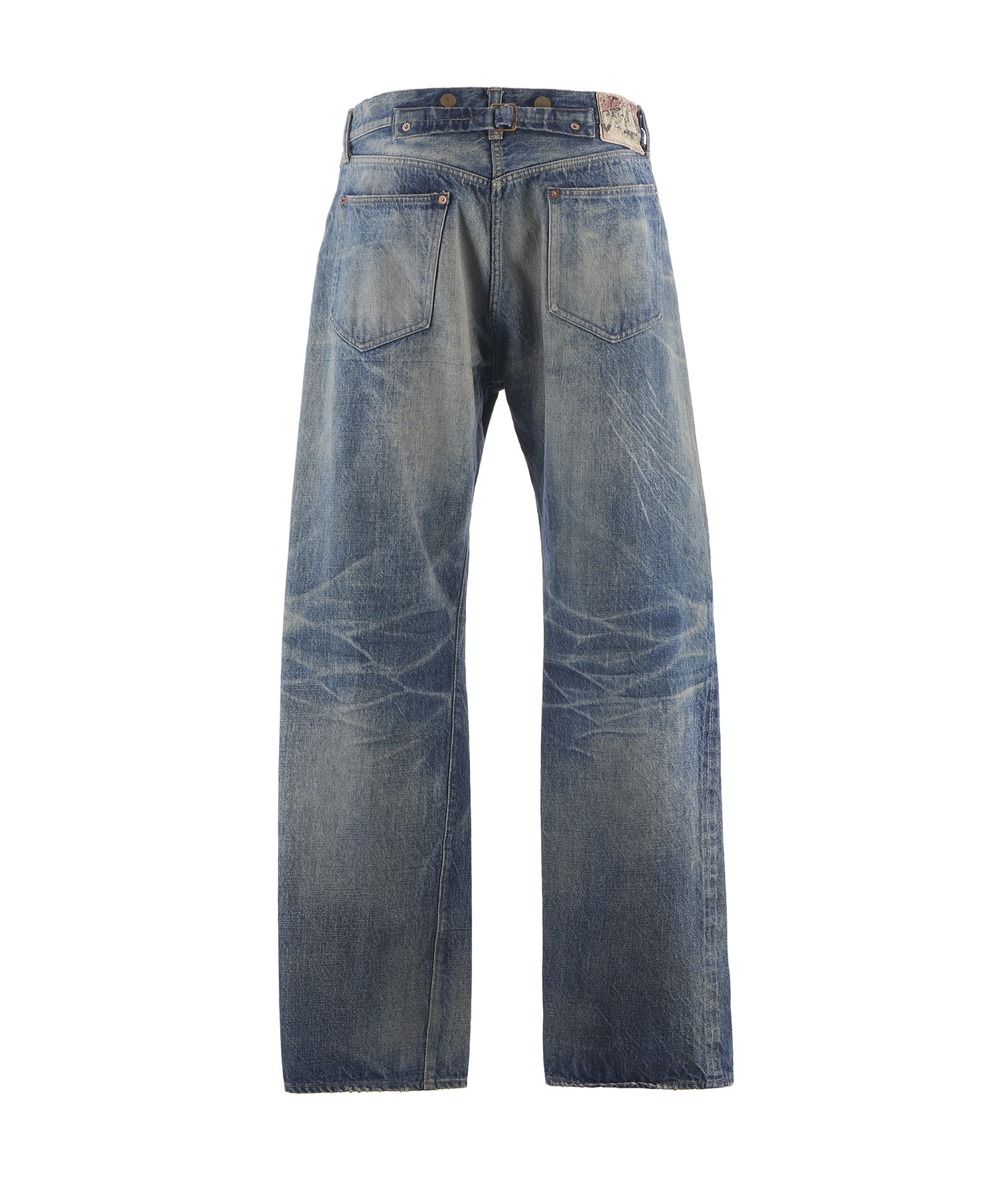 BB_DENIM PNT / 5PKTS DAMAGE / SM-HR1-0000-C60 SAINT M××××××
