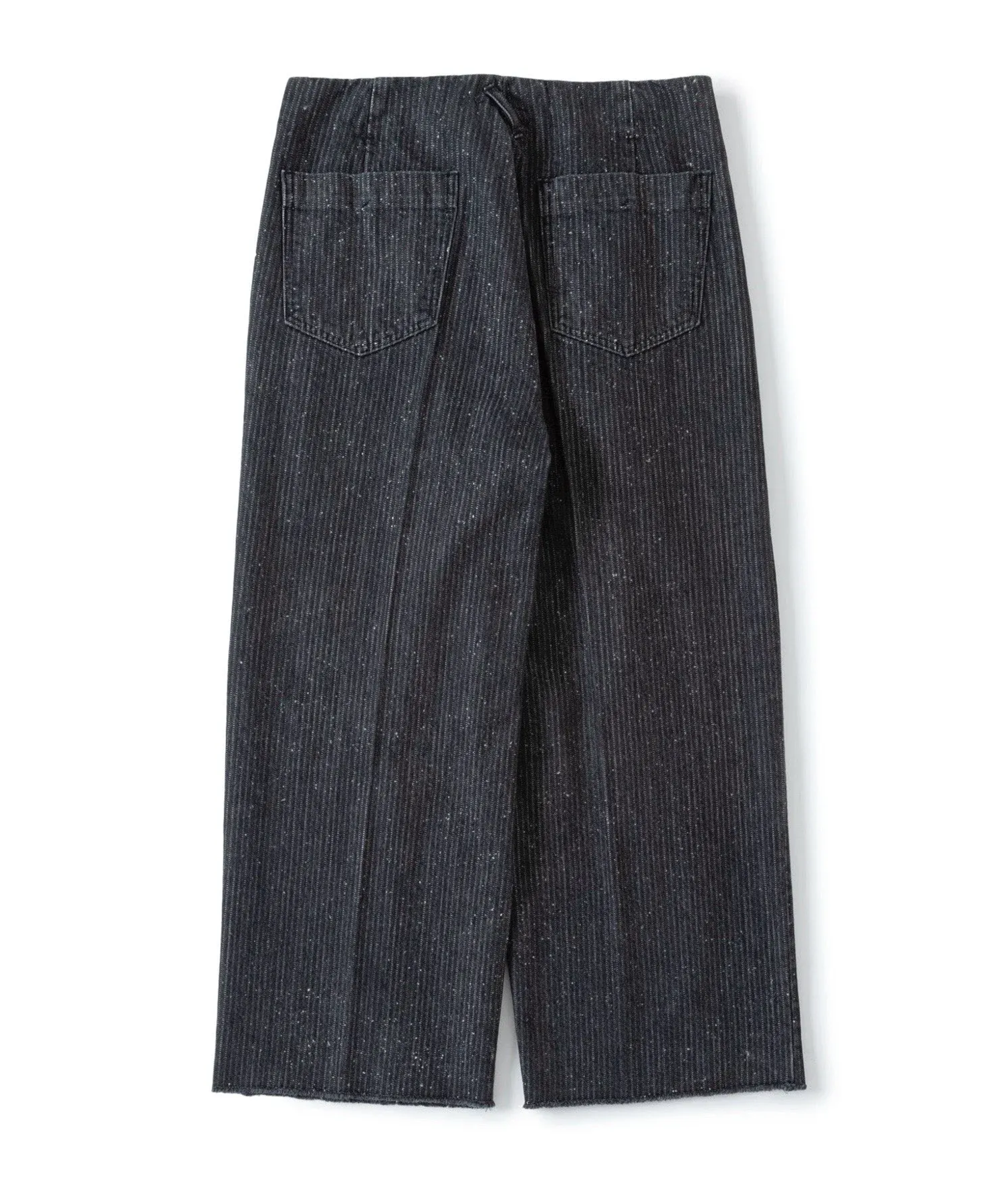 TUCK-BAGGY TYPE 2- Stripe Denim Splash Vintage Wash - saby