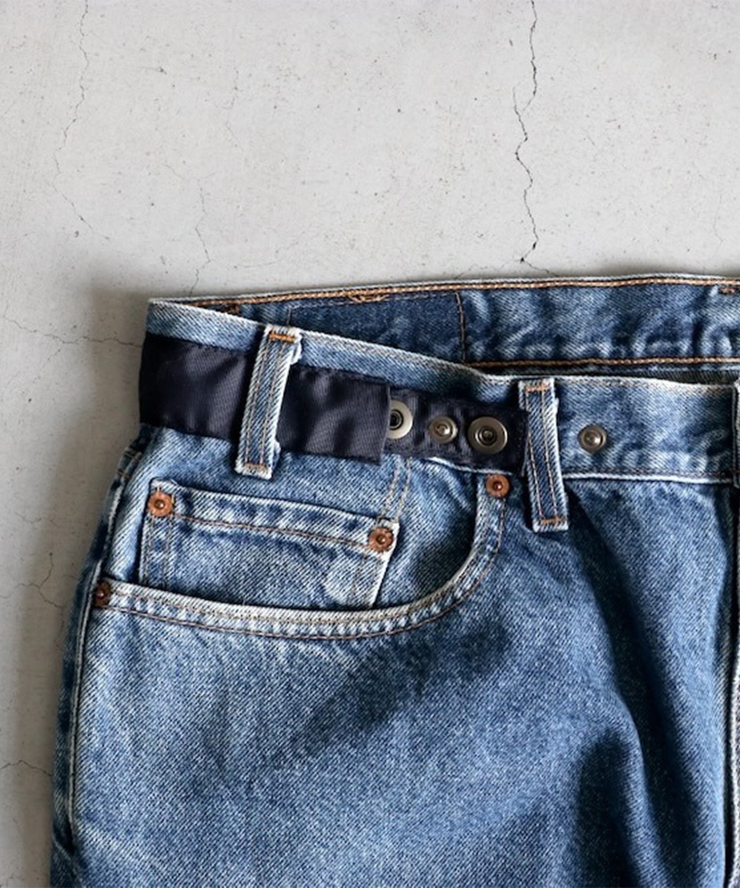 THE DEFORMED ADJUSTABLE THRIFTING DENIM 550 FIGURE ARCHIVES POLIQUANT