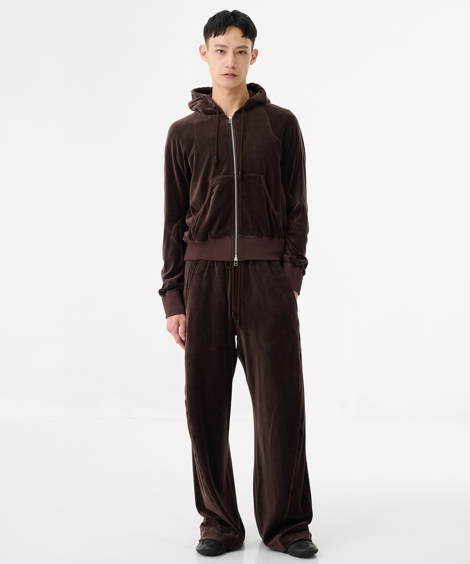 VELOUR 3D TWISTED LOUNGE PANTS NVRFRGT