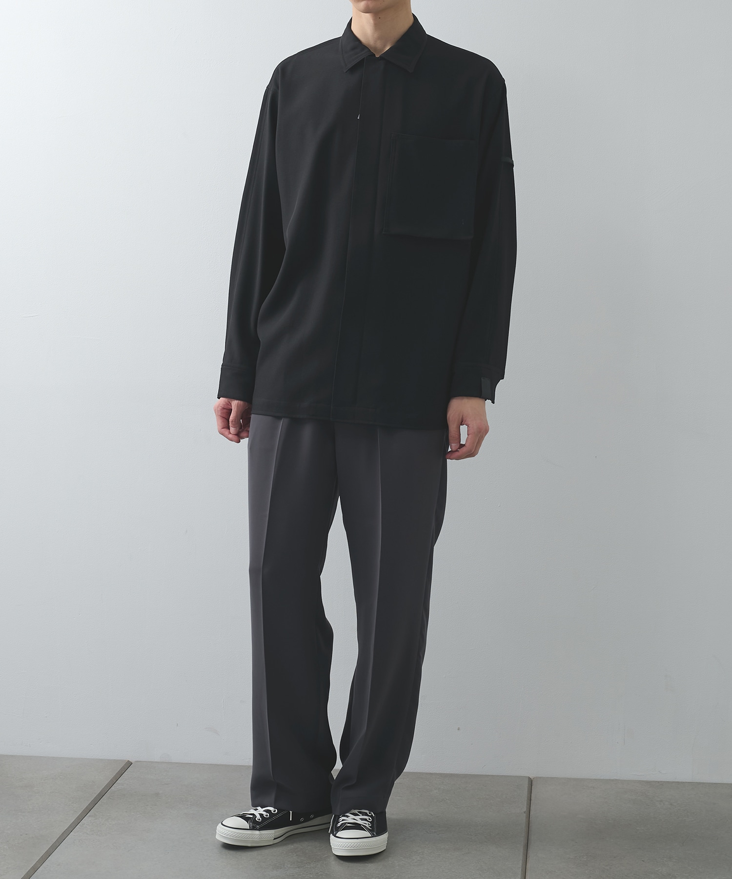 2252-PT06-095 1TUCK PANTS N.HOOLYWOOD