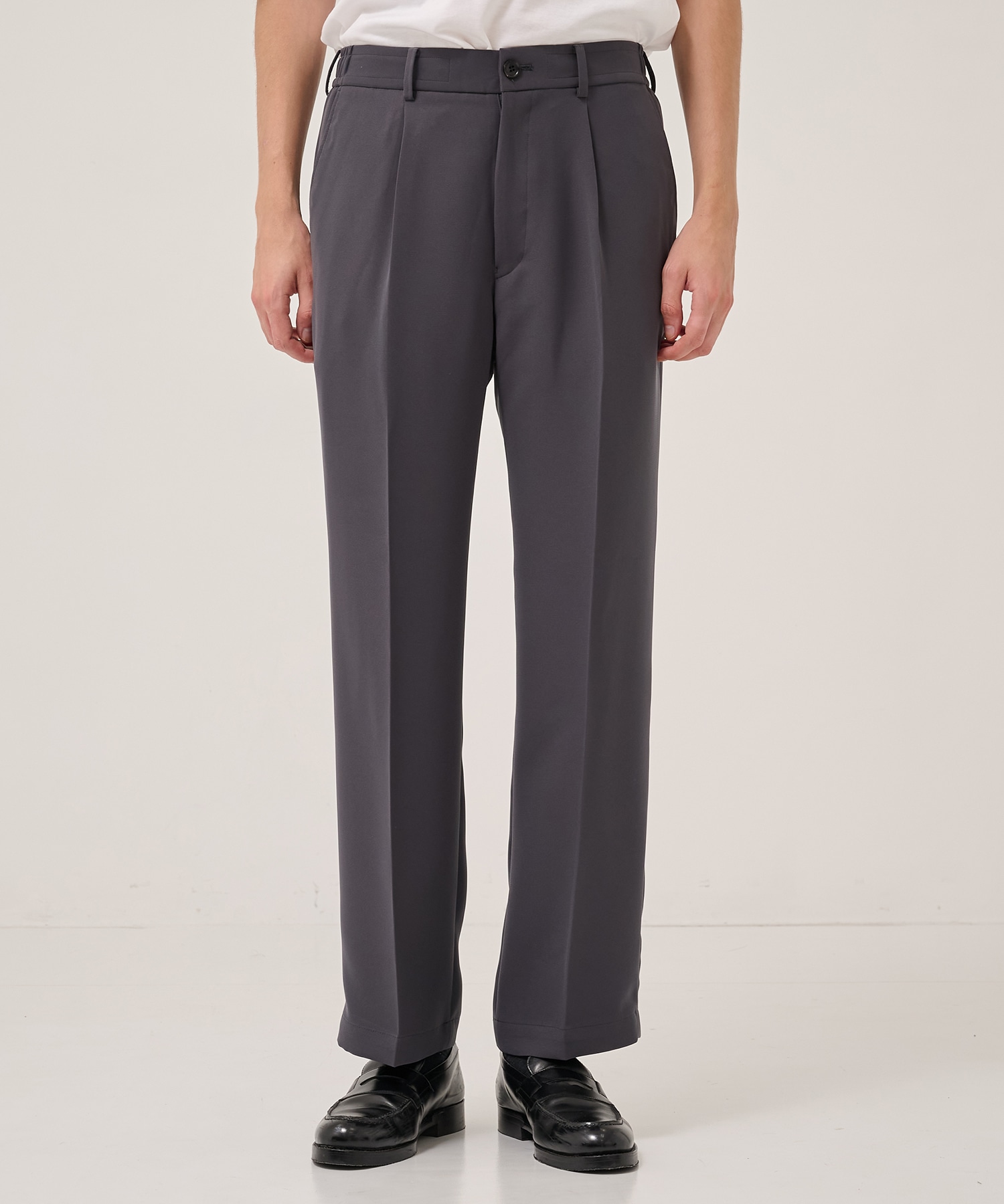 2252-PT06-095 1TUCK PANTS N.HOOLYWOOD