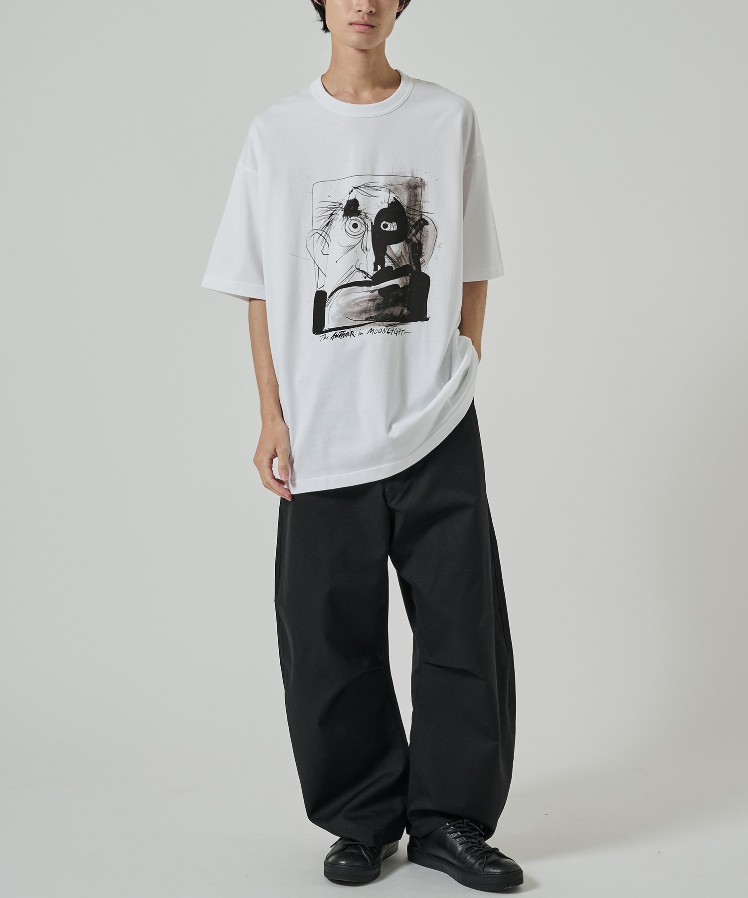 WOOL ESTEL WIDE PANTS / HP-P002-051 COMME des GARCONS HOMME