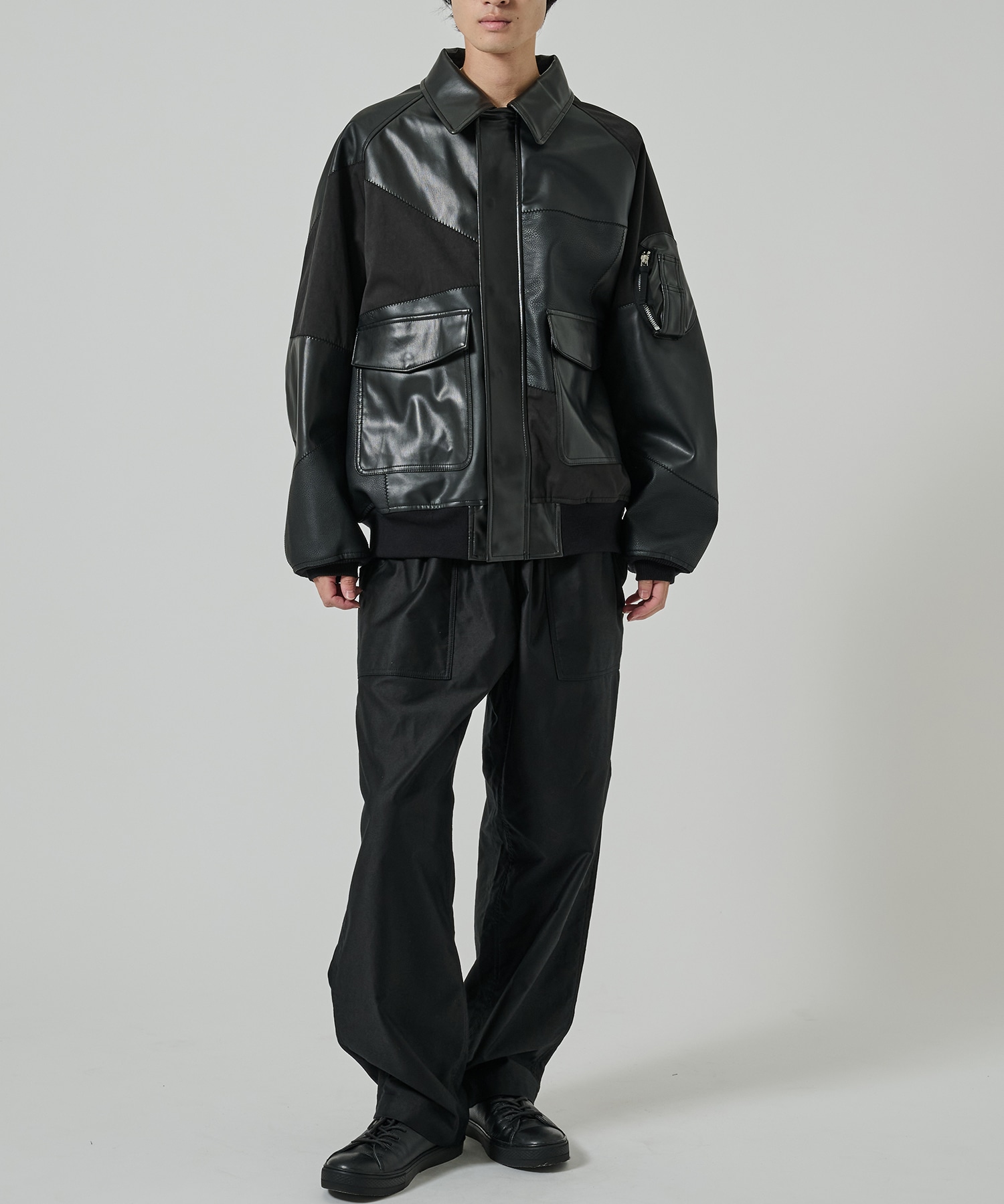 COTTON SATAIN BAKER PANTS / HP-P013-051｜COMME des GARCONS HOMME