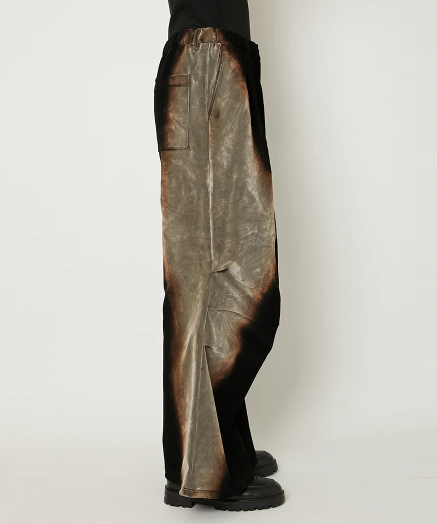 GRADATION PILE DESIGN EASY PANTS TAAKK
