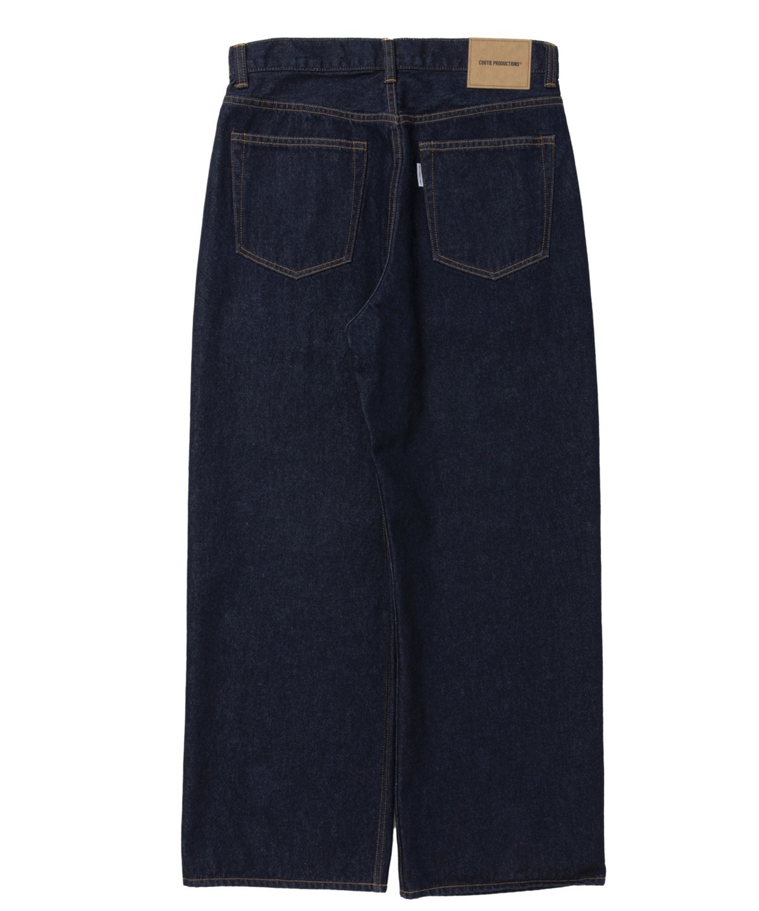 12.5oz Denim 5 Pocket Square Leg Pants COOTIE PRODUCTIONS