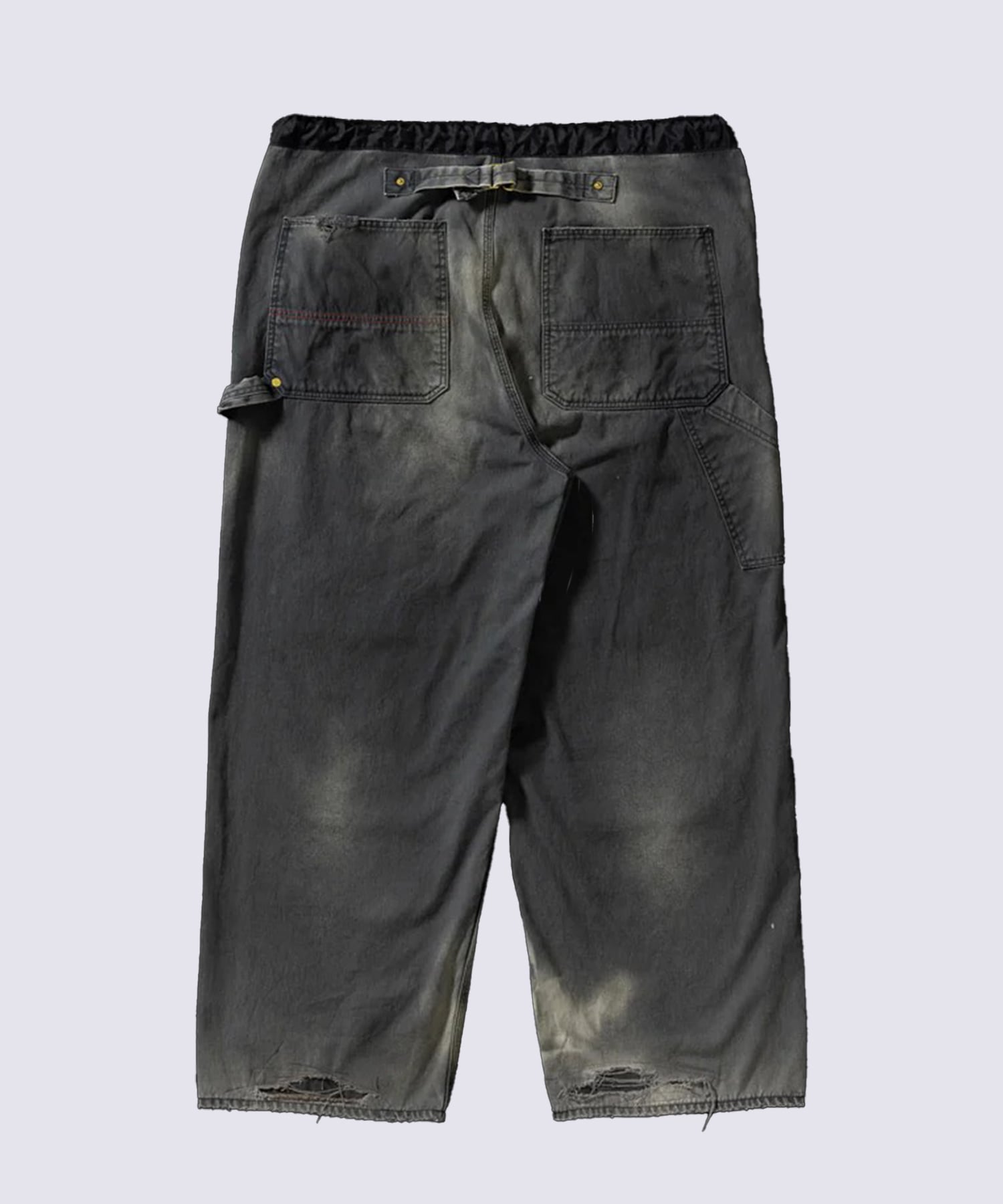 REMAKED DOUBLE KNEE DUCK PAINTER PANTS ANACHRONORM