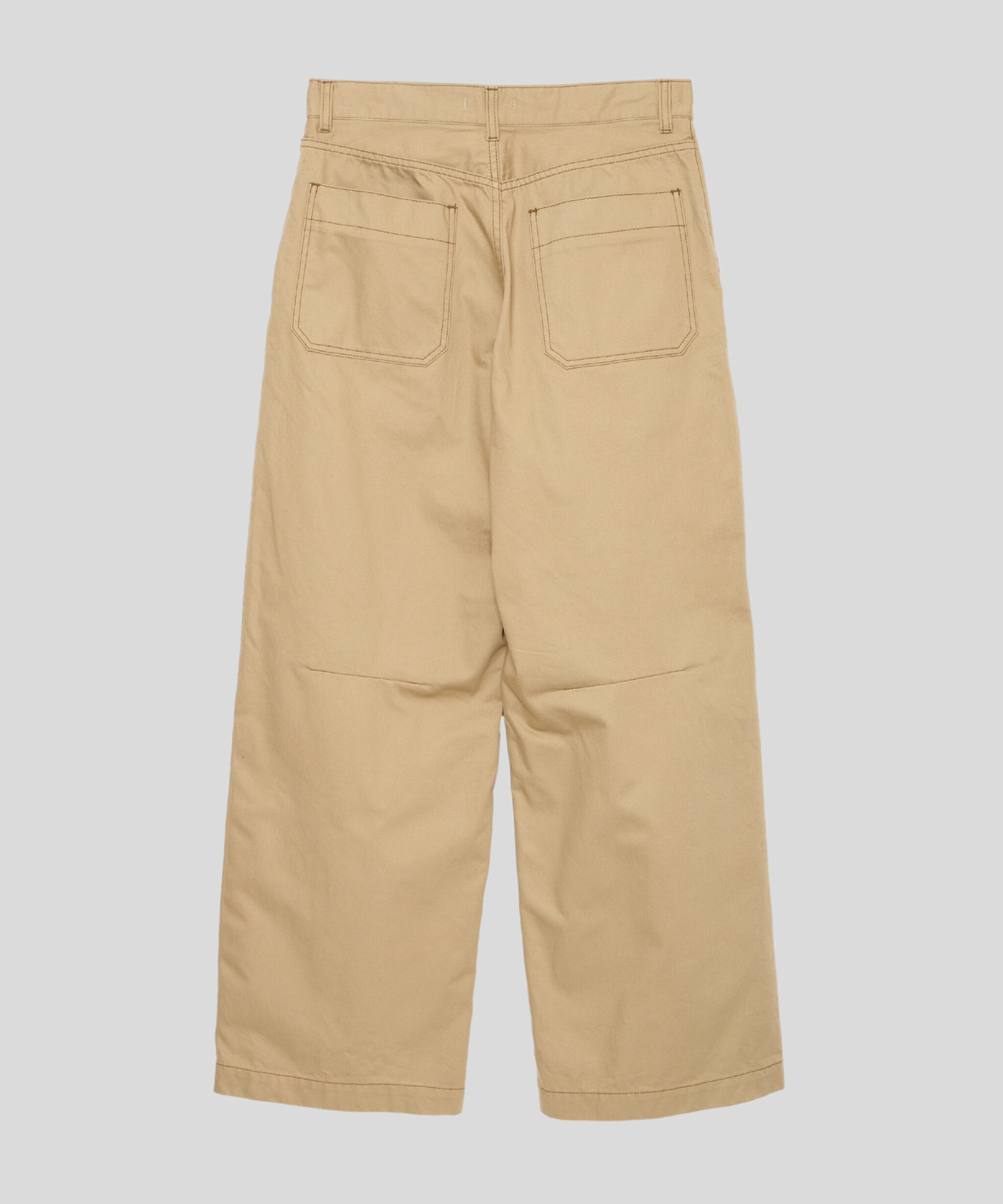 Wide Drill Trousers MATSUFUJI