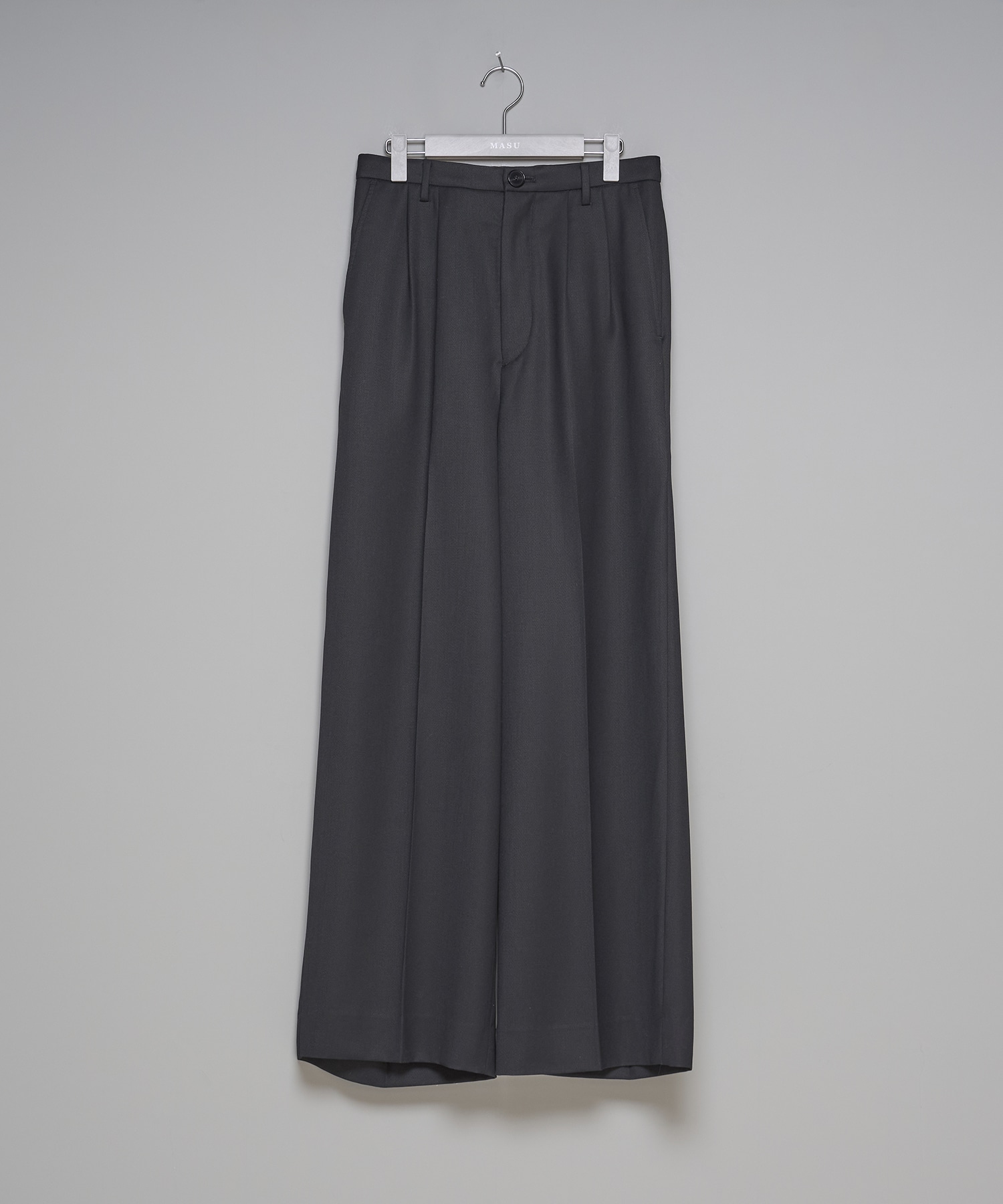 TUCKED WIDE TROUSERS MASU