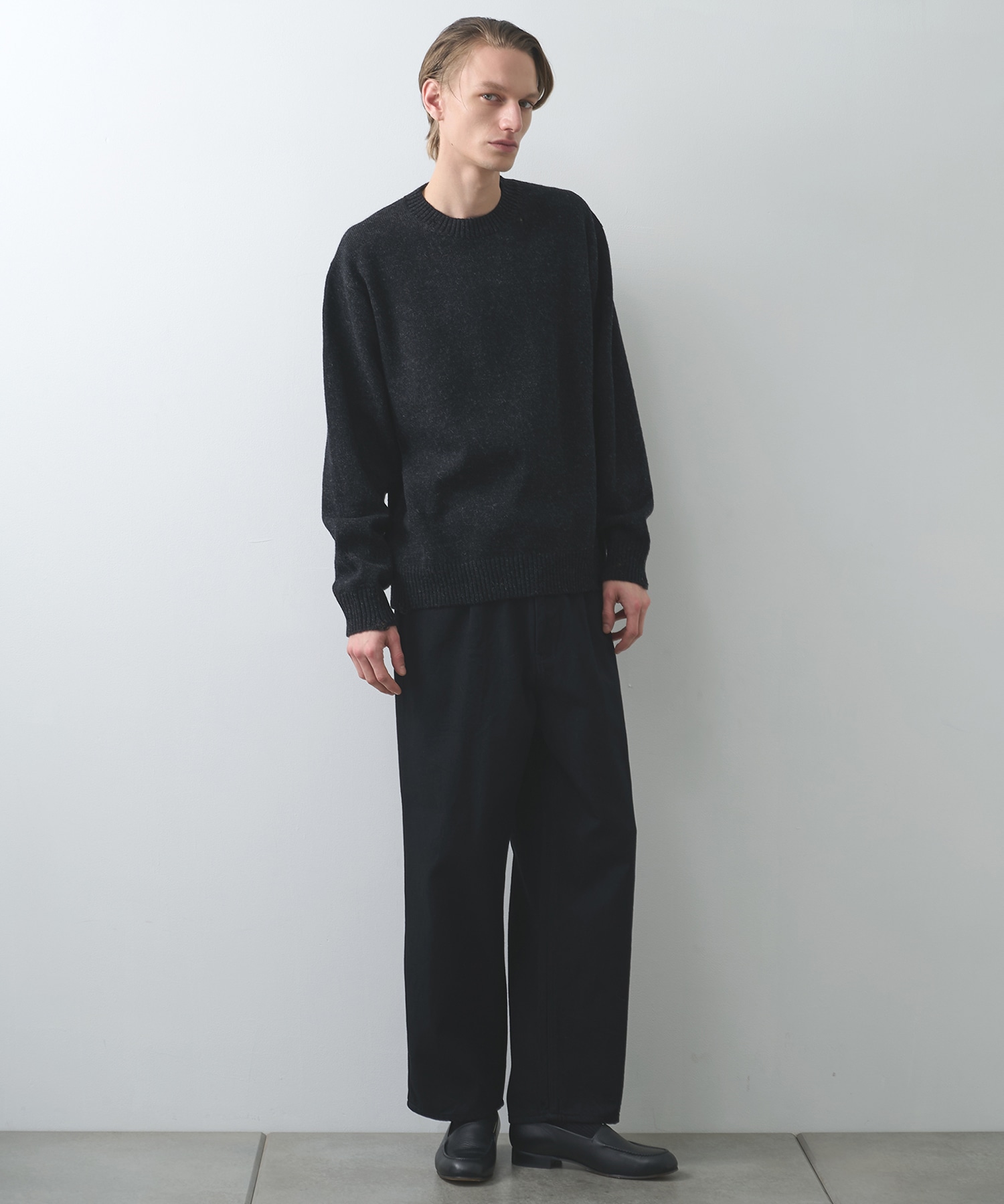 12oz denim 1 tuck pants STILL BY HAND