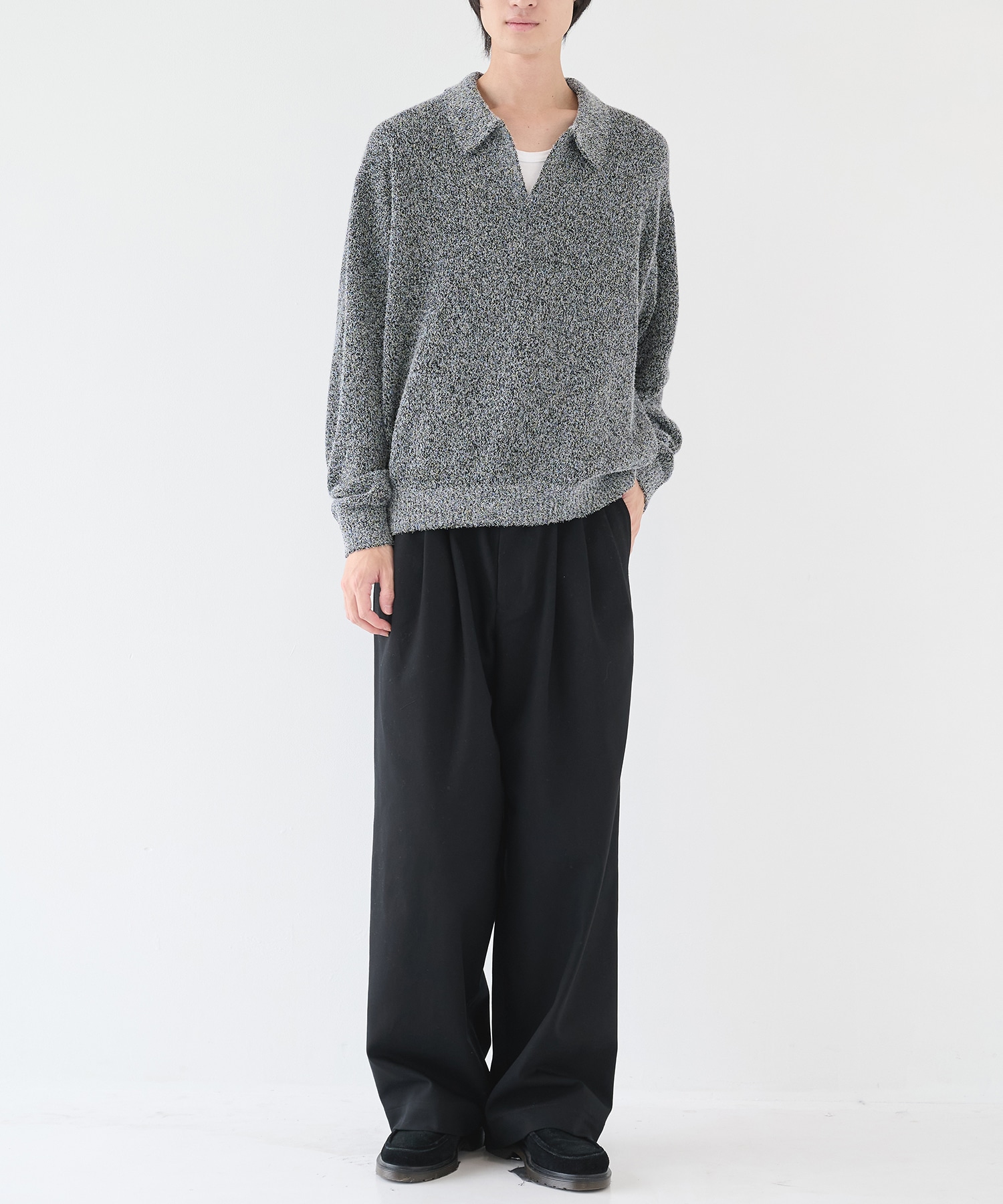 別注 TRIPLE PLEATED EASY TROUSERS MARKAWARE/marka