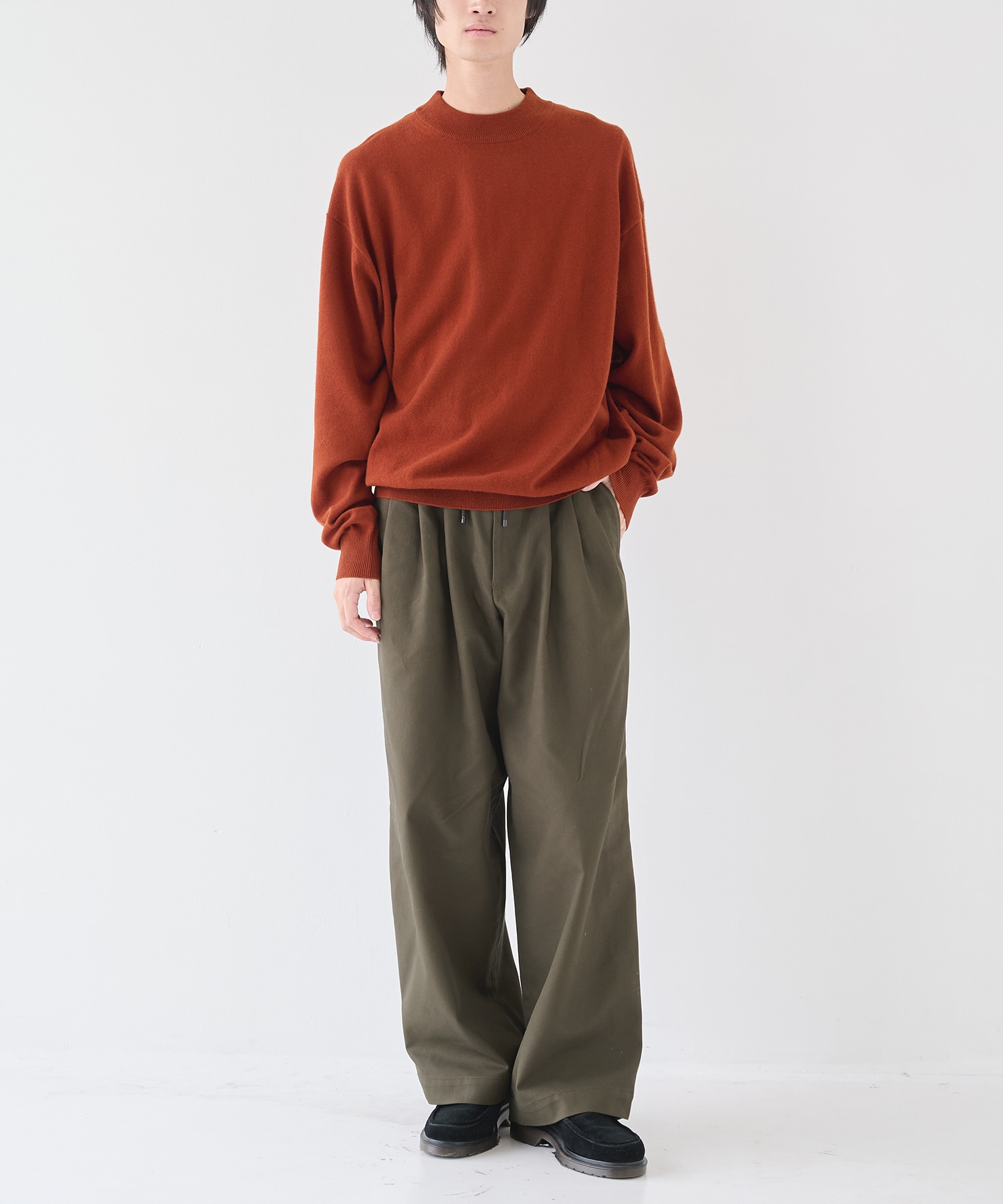 別注 TRIPLE PLEATED EASY TROUSERS MARKAWARE/marka