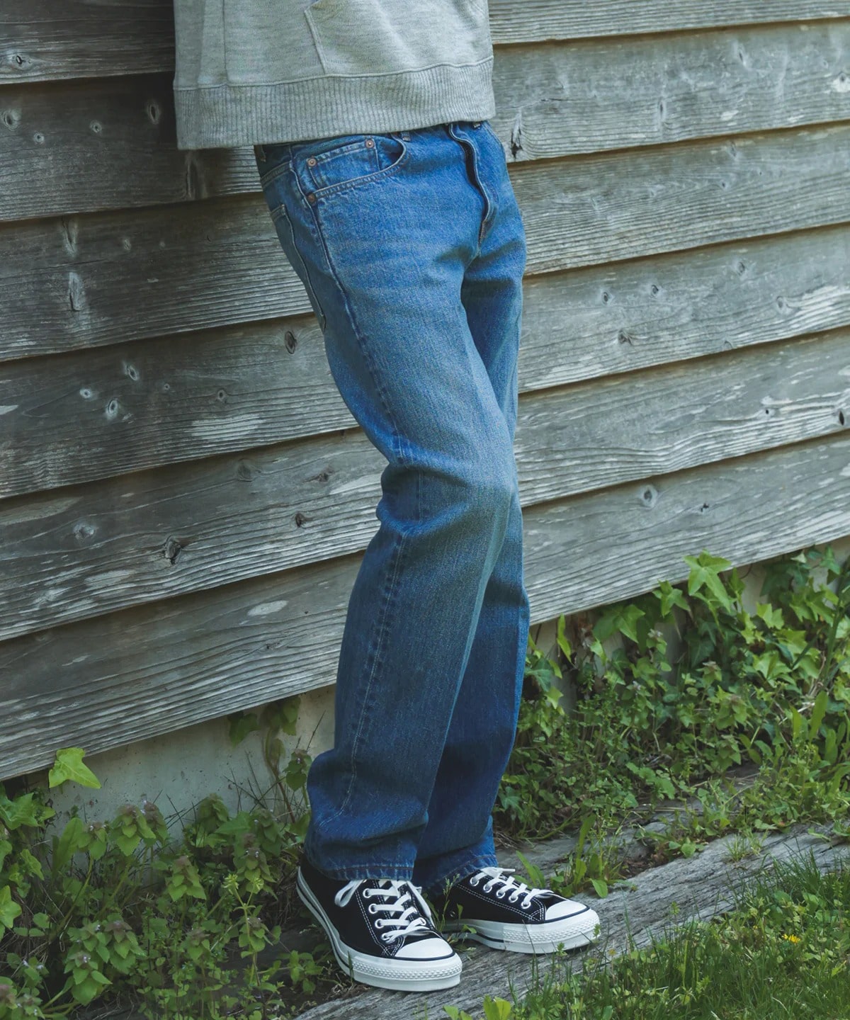 14oz SELVAGE DENIM MR.OLIVE