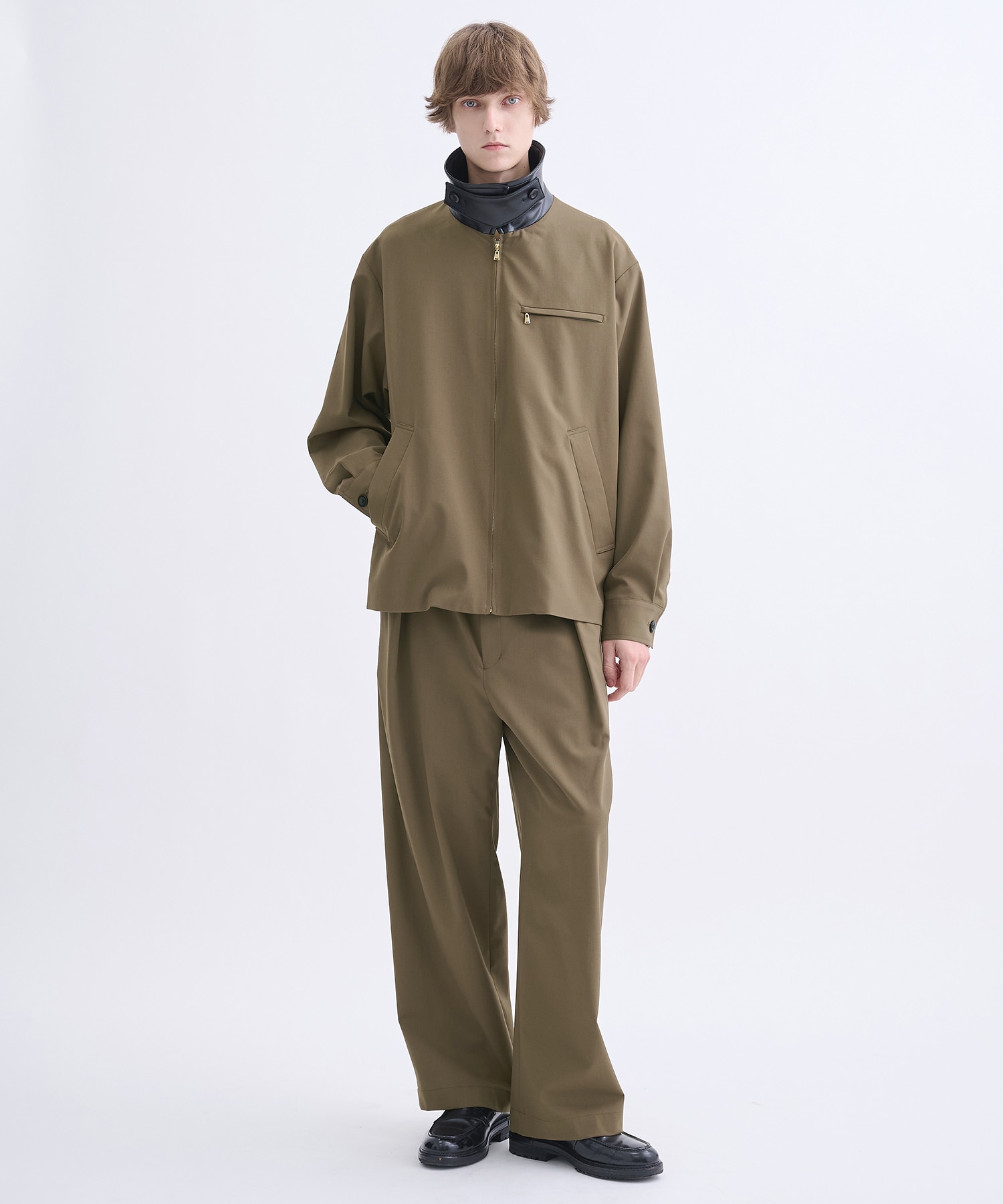 別注 Wool Wide Pants CULLNI