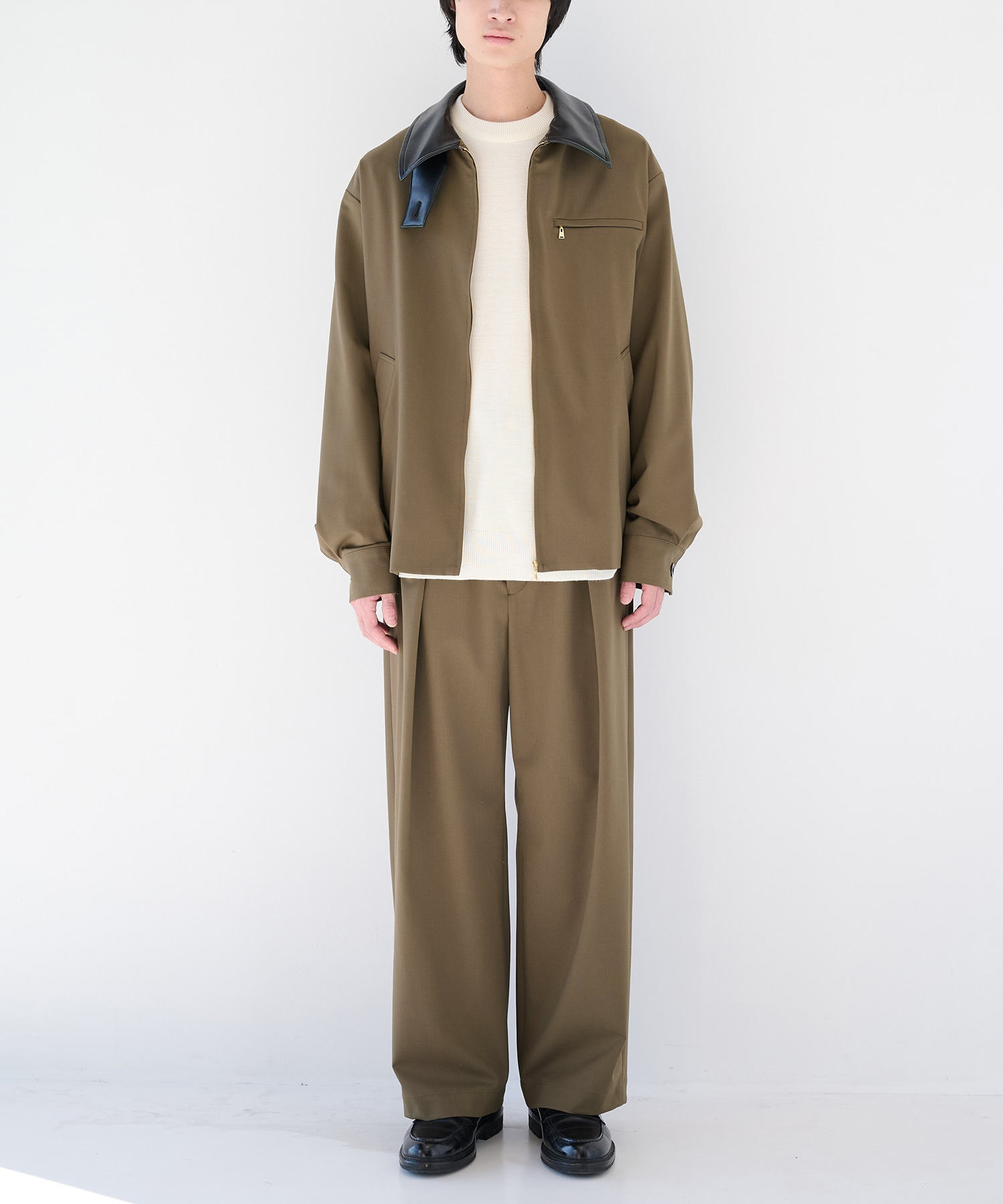 別注 Wool Wide Pants CULLNI