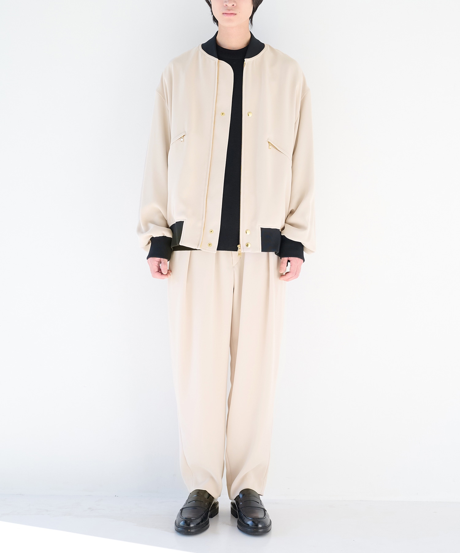 別注 Wide Straight Pants CULLNI