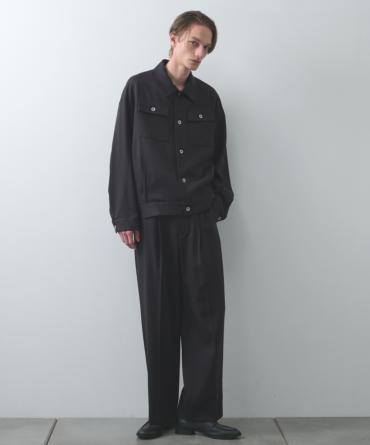 BAP WOOL スラックス STUDIOUS