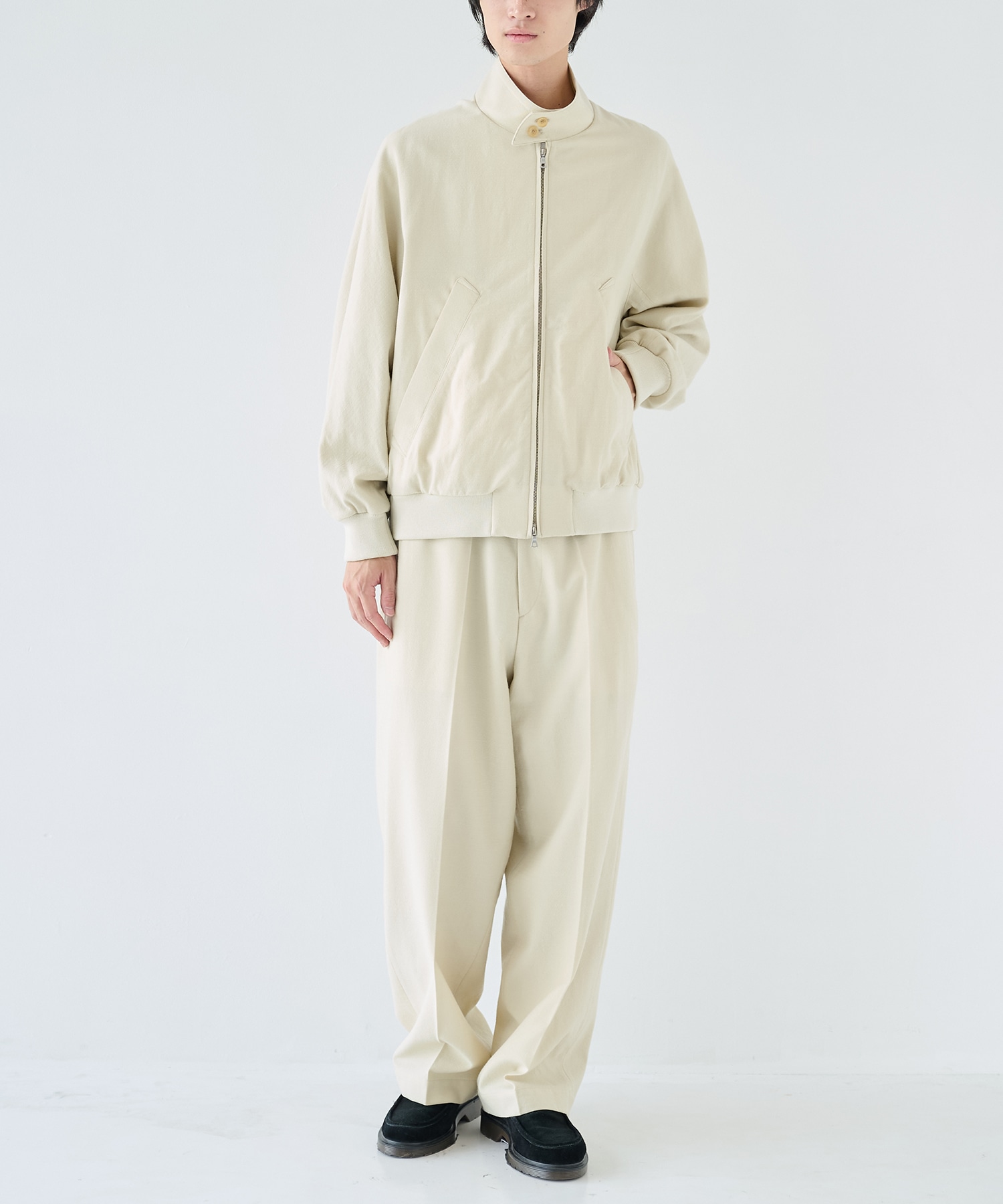 Wool Gabardine Trousers blurhms