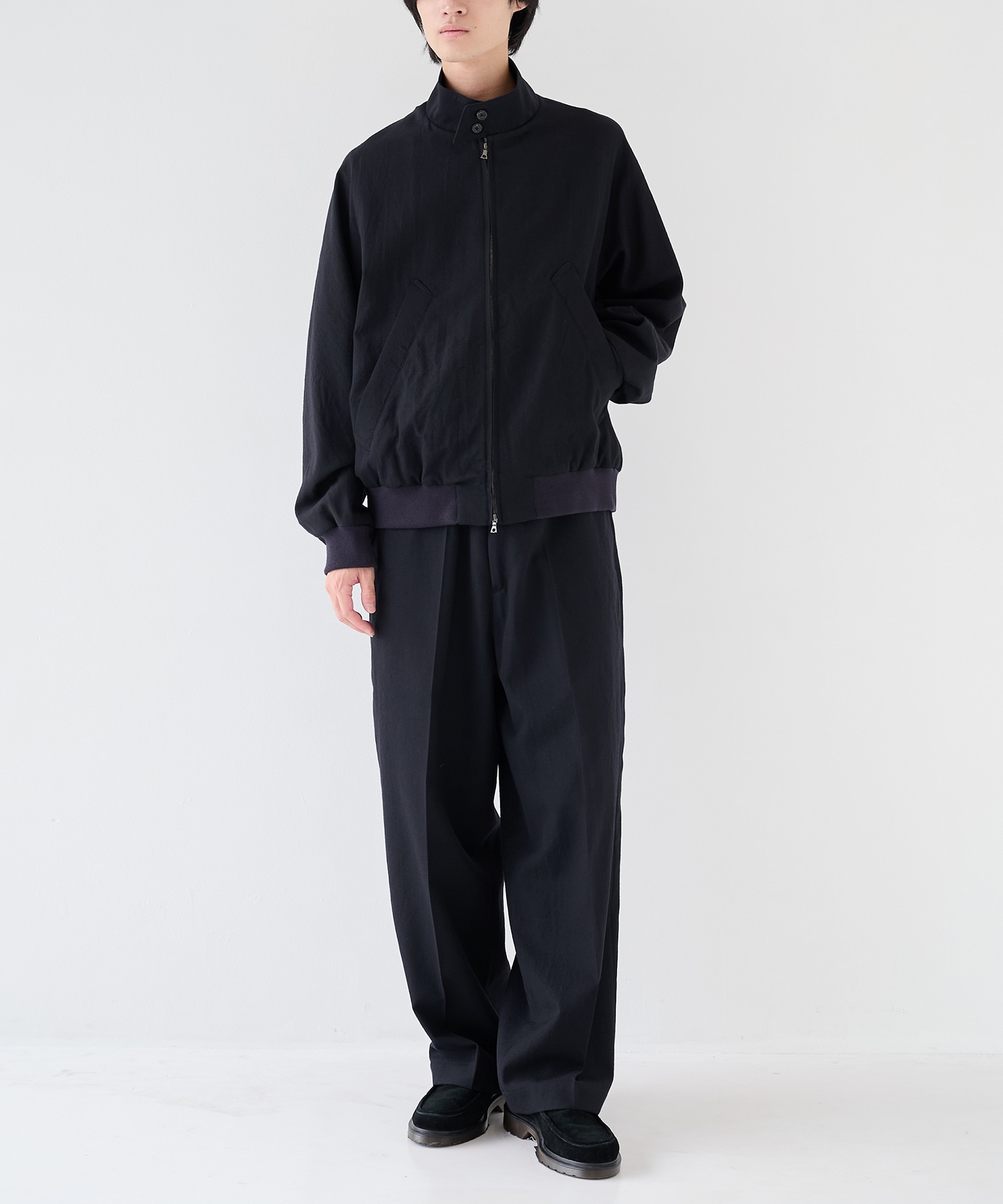 Wool Gabardine Trousers blurhms