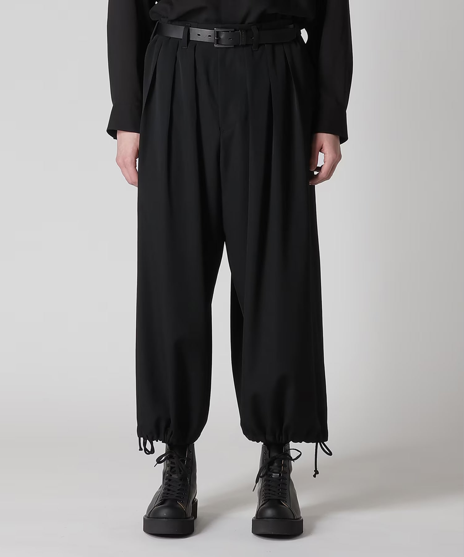 シワギャバ細バルーン Yohji Yamamoto