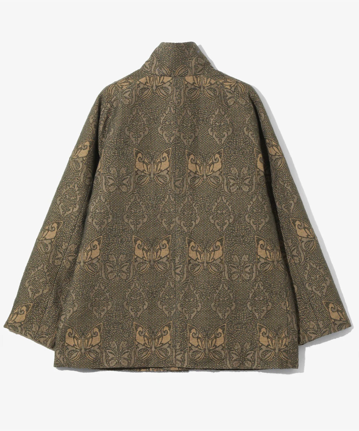 Stand Collar Jacket - Papillon Jacquard NEEDLES