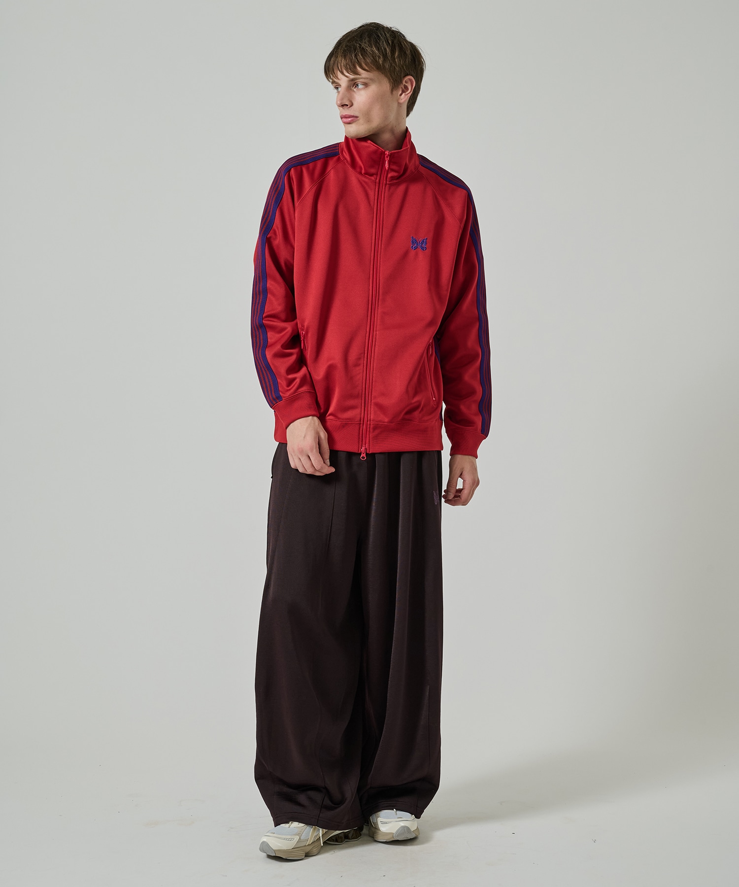 Track Jacket - Poly Smooth NEEDLES