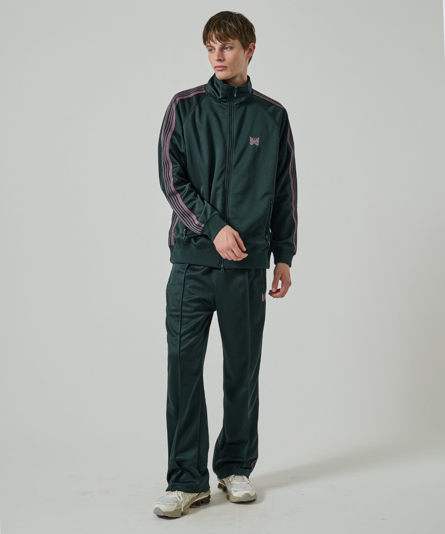 Track Jacket - Poly Smooth NEEDLES