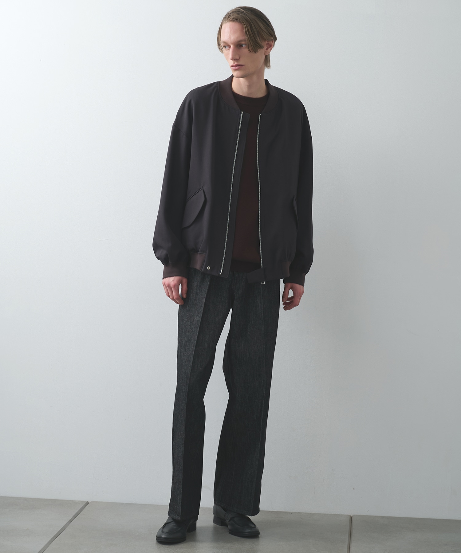 BAP WOOL ボンバージャケット STUDIOUS