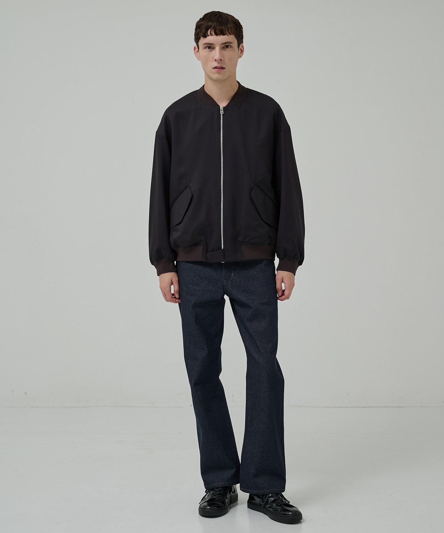 BAP WOOL ボンバージャケット STUDIOUS