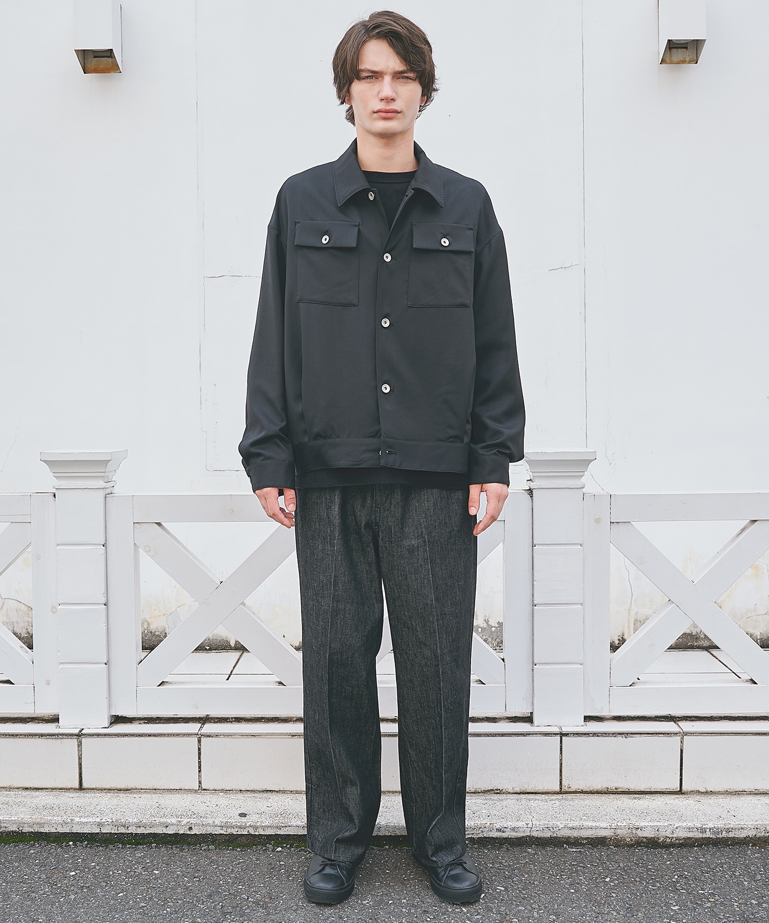 BAP WOOL トラッカージャケット STUDIOUS