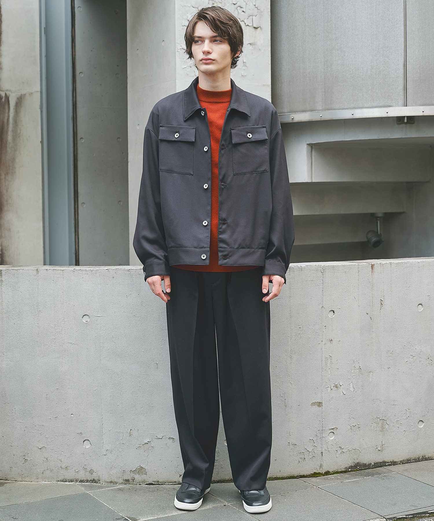 BAP WOOL トラッカージャケット STUDIOUS