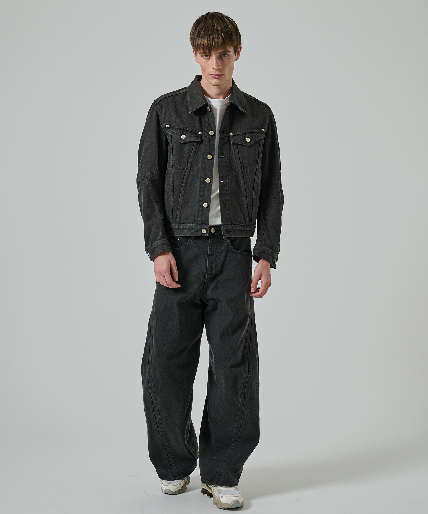 3D TRUCKER JACKET NVRFRGT