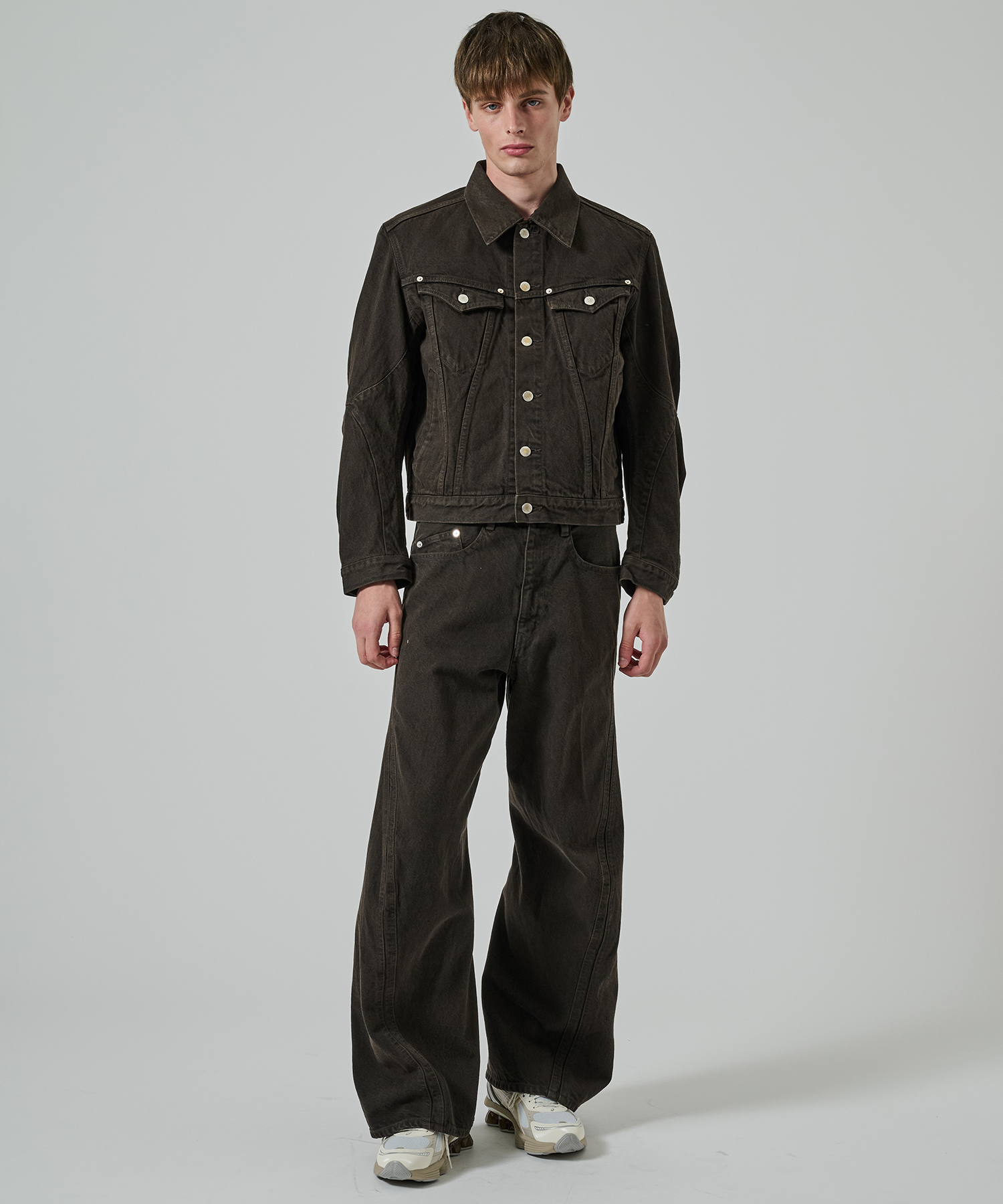 3D TRUCKER JACKET NVRFRGT