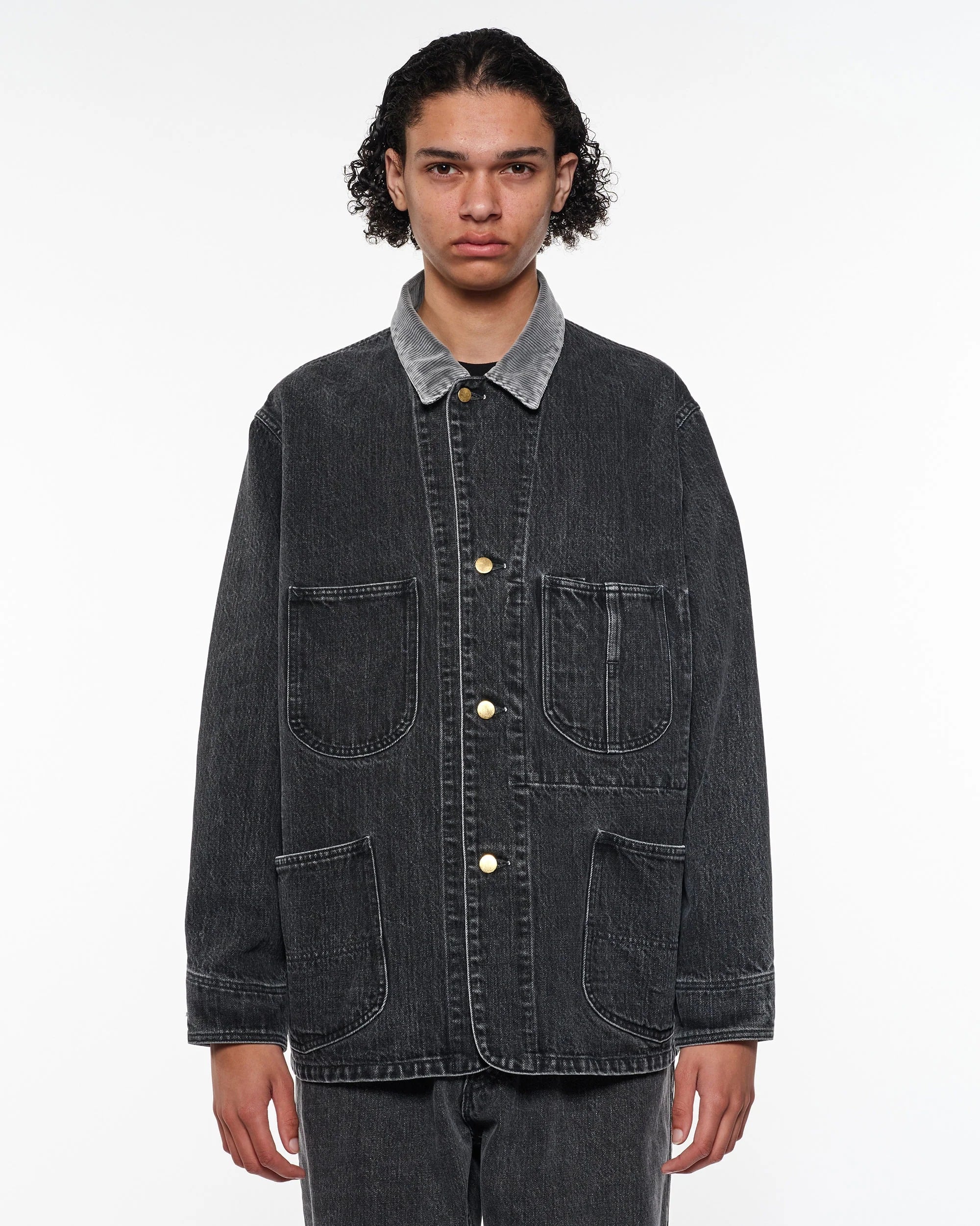 オーガニックコットン 13.5oz セルビッチデニム / カバーオールジャケット MARKAWARE/marka